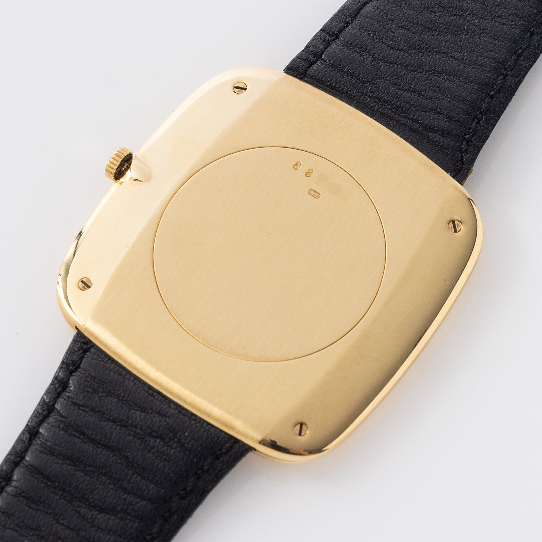 Audemars  Piguet  "Coussin " 18 k yellow gold Dresswatch “ultra thin “