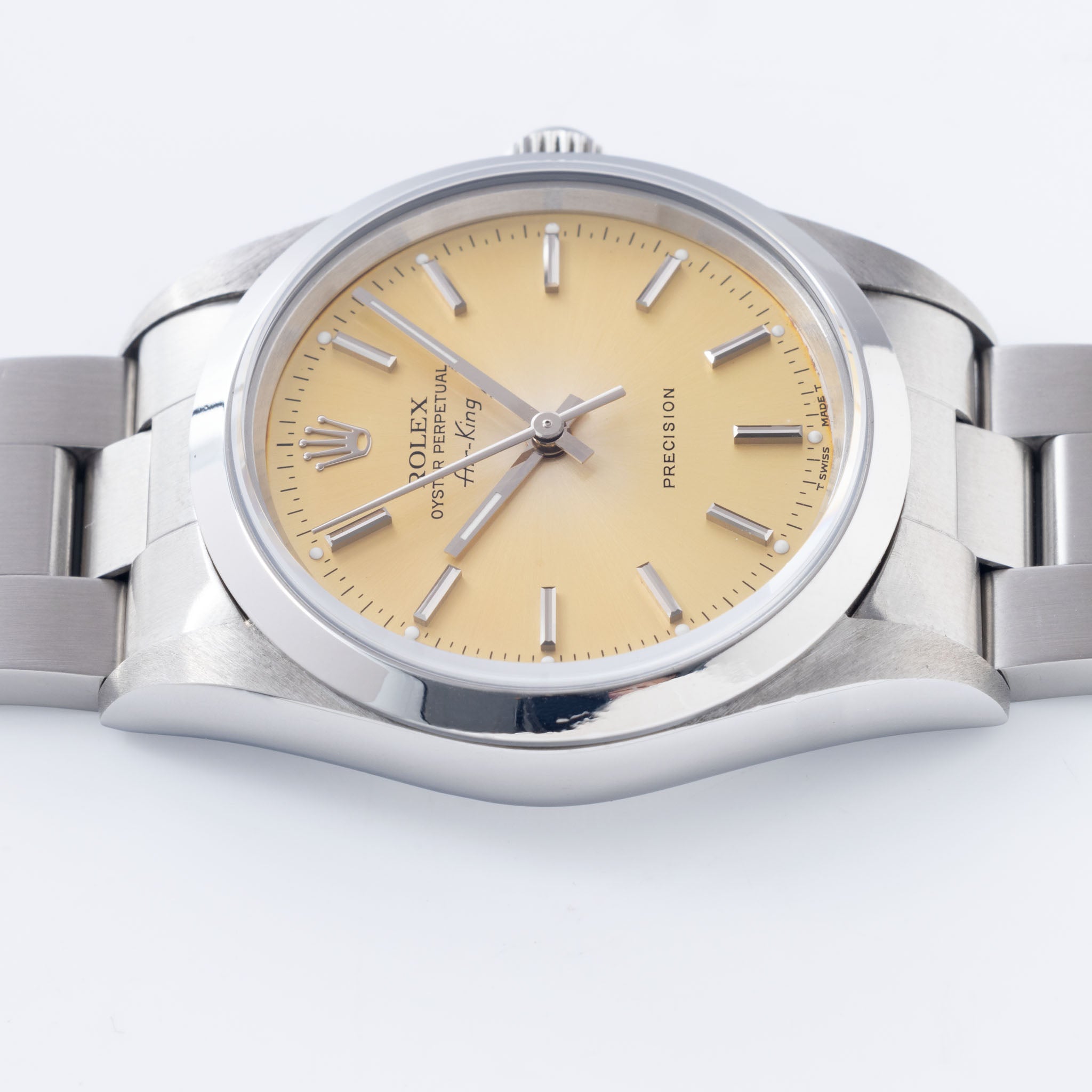 Rolex Air-King "Tropical Turned to Champagne" Dial Ref. 14000