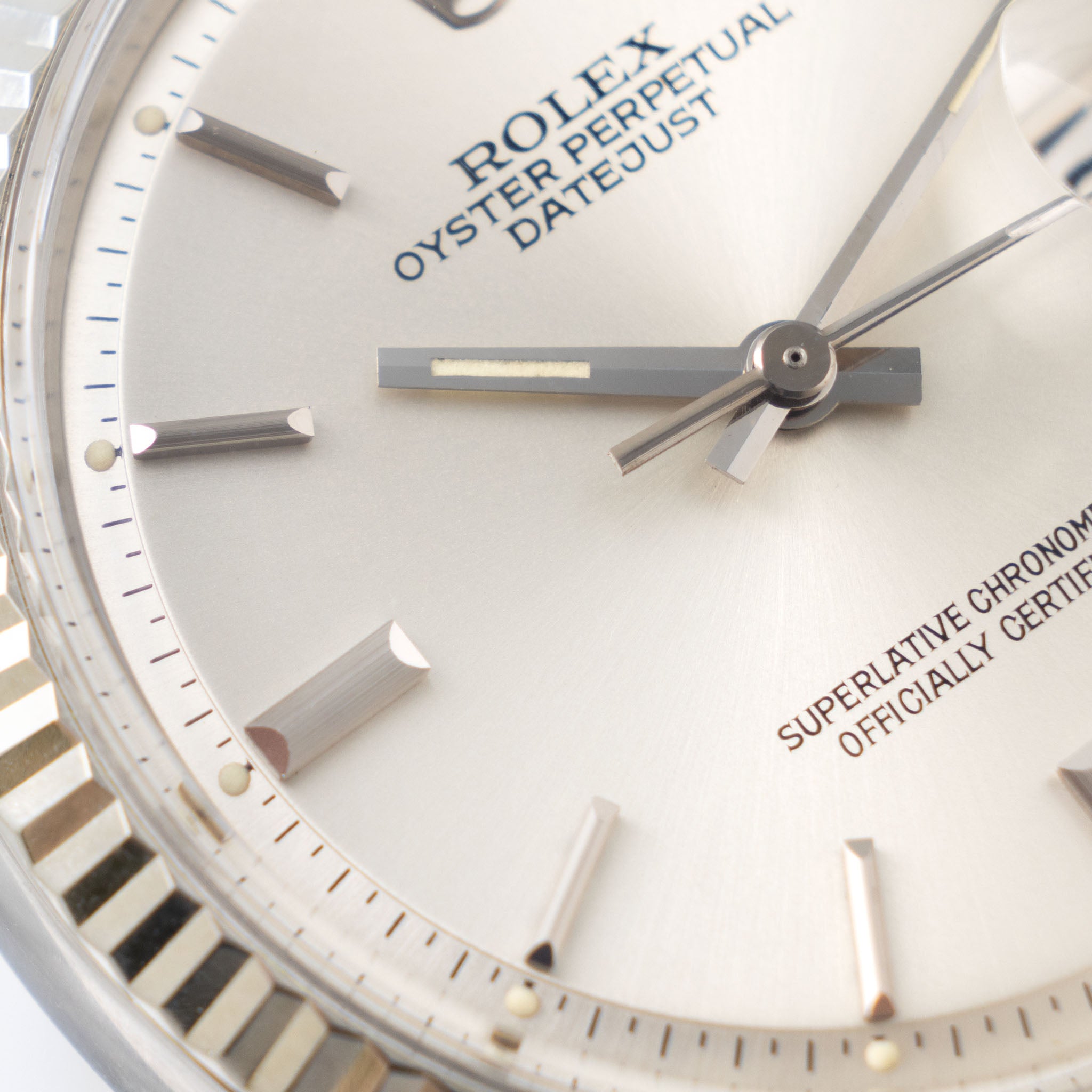 Rolex Datejust Silver Sigma Dial Ref. 1601