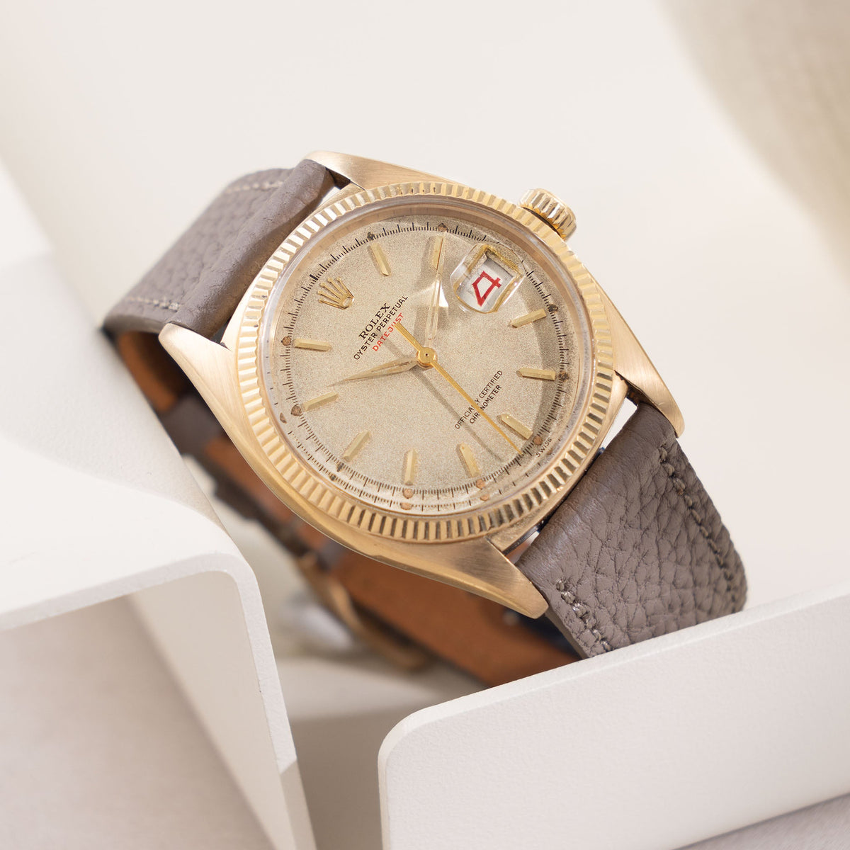 Rolex Datejust Ref. 6305 Ovettone with 