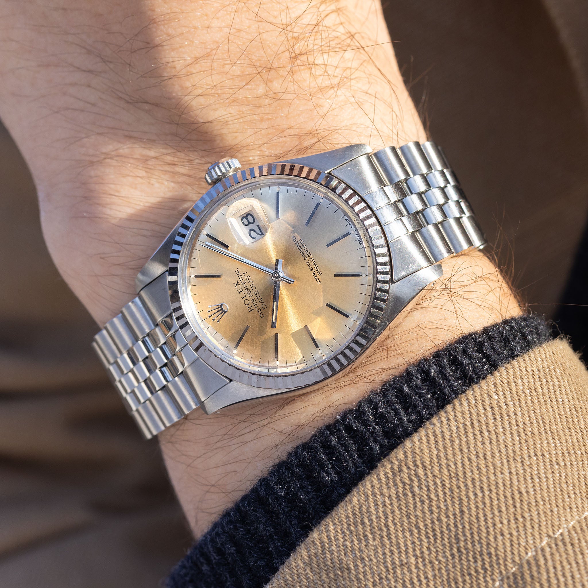 Rolex Datejust Ref. 16014 with Unique Patina