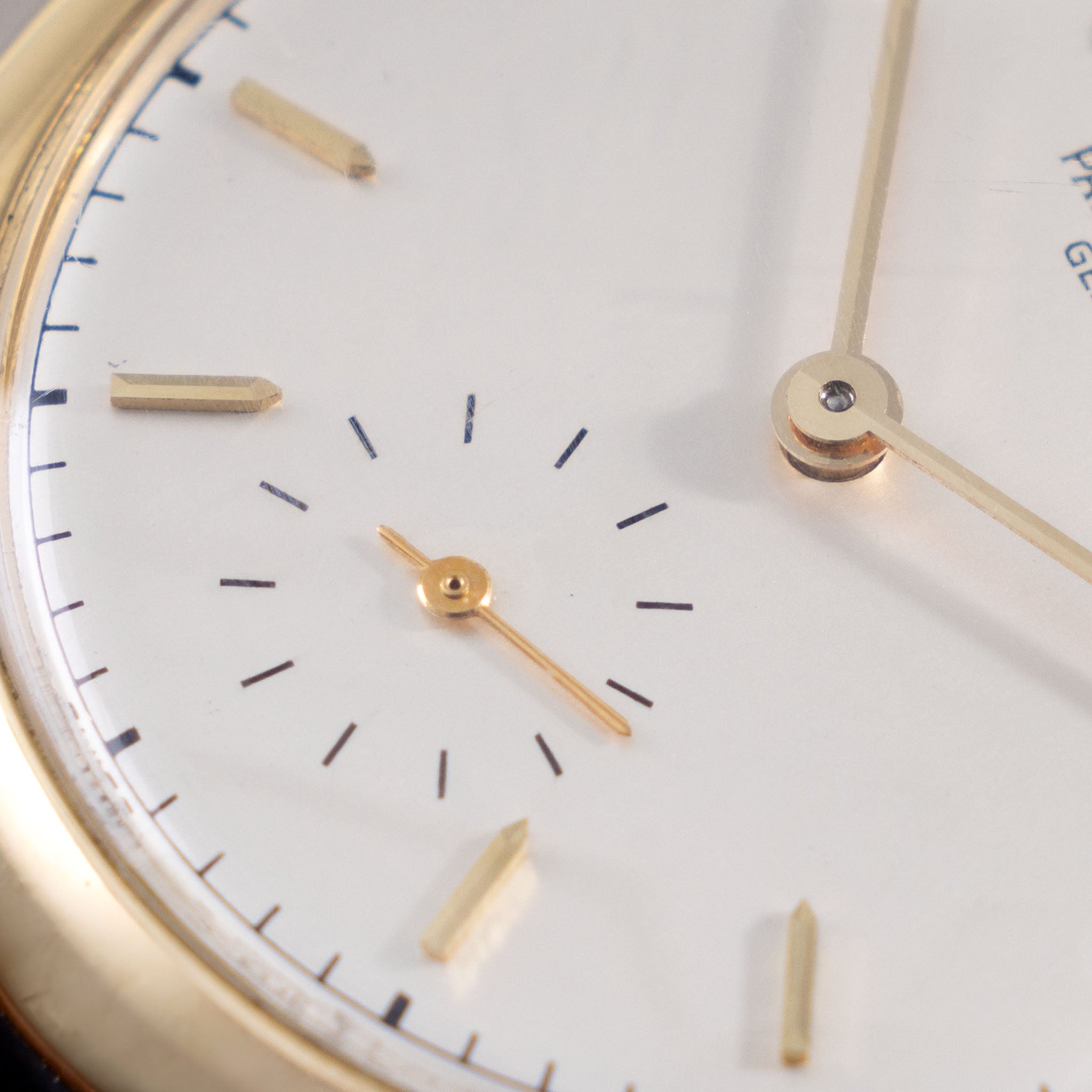 Patek Philippe Calatrava Silver Dial Ref. 2406J with Small Seconds in 18K Yellow Gold