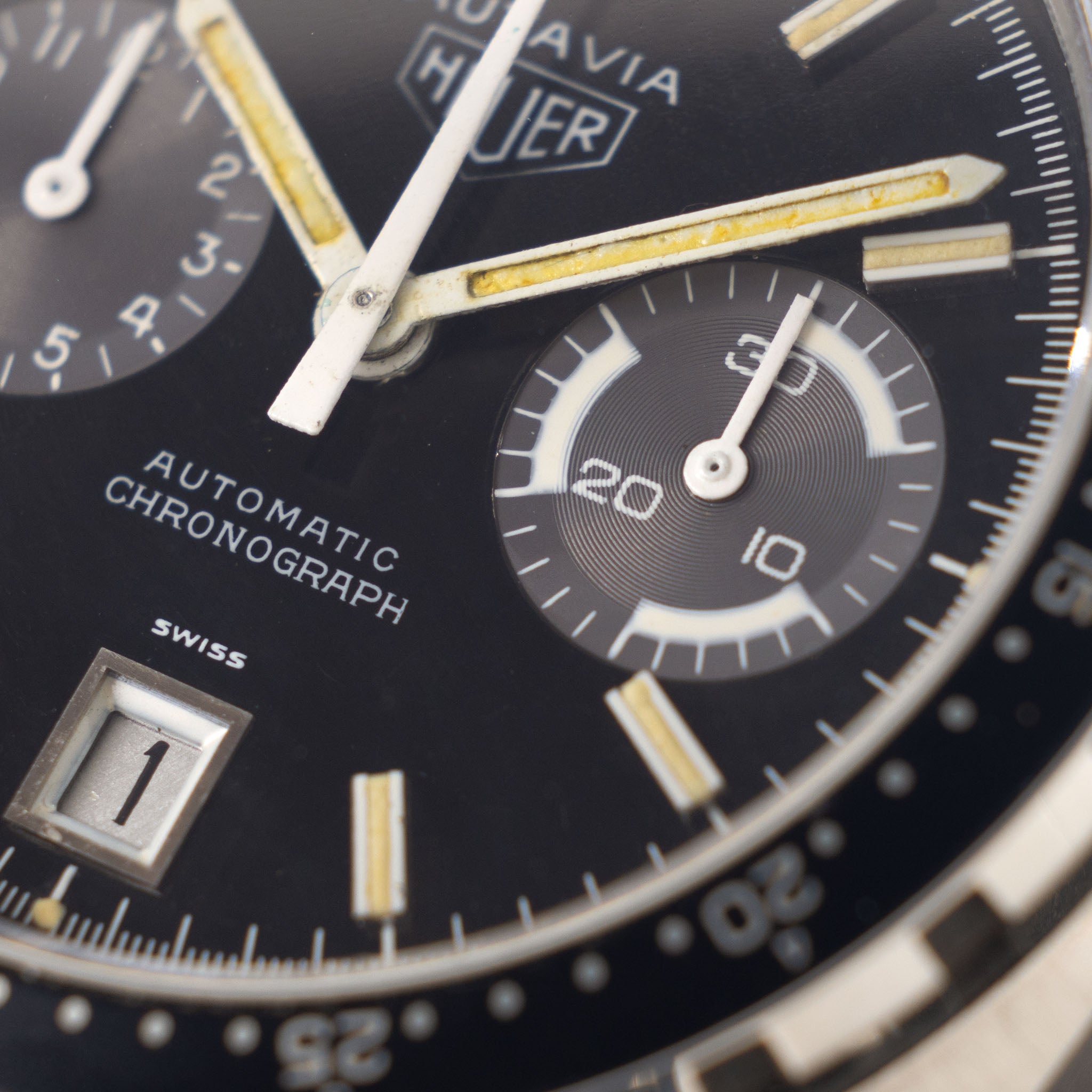 Heuer Autavia Black Dial Ref. 11063V