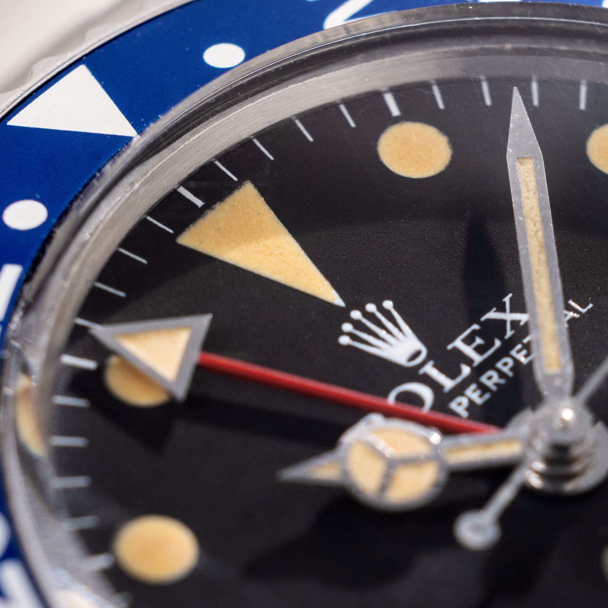 Rolex GMT-Master 1675 UAE ministry of Defence/ Quraysh Hawk logo dial with Rolex Geneva service papers