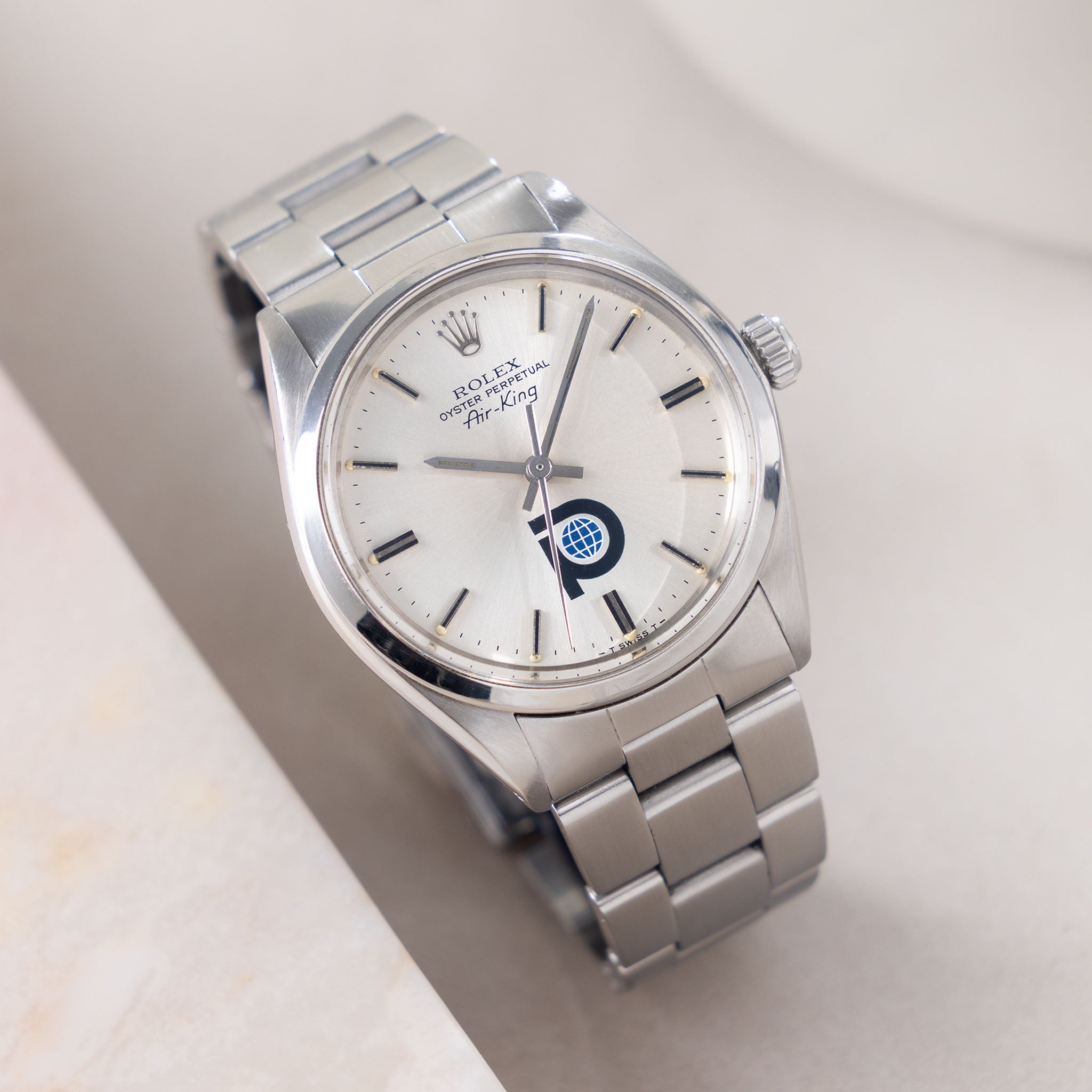 Rolex Oyster Perpetual Air-King Pool Intairdril Logo Dial Ref. 5500