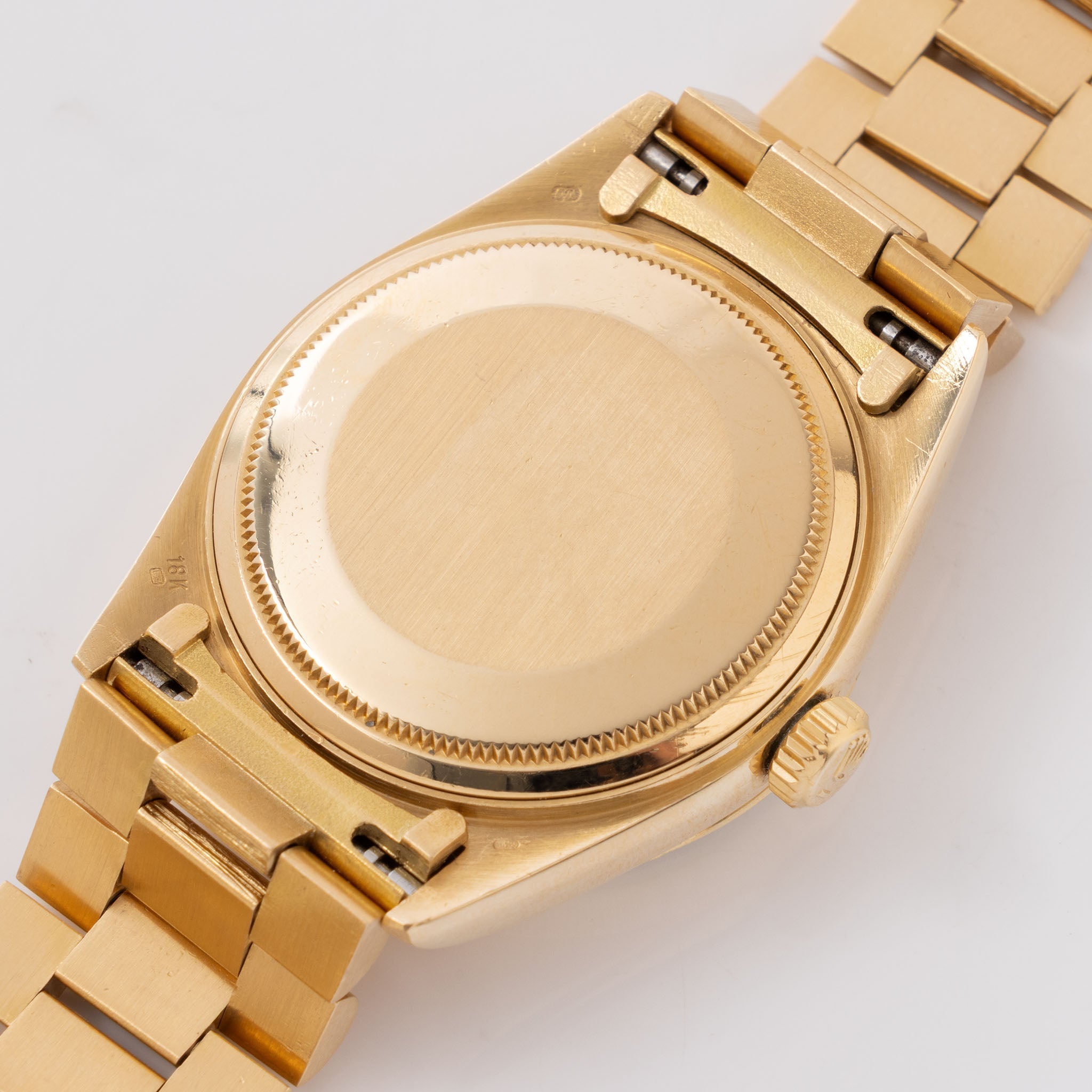 Rolex Day-Date Black Diamond "Stingray Patina" Dial Bark Finish Box and Paper Set Ref. 18078