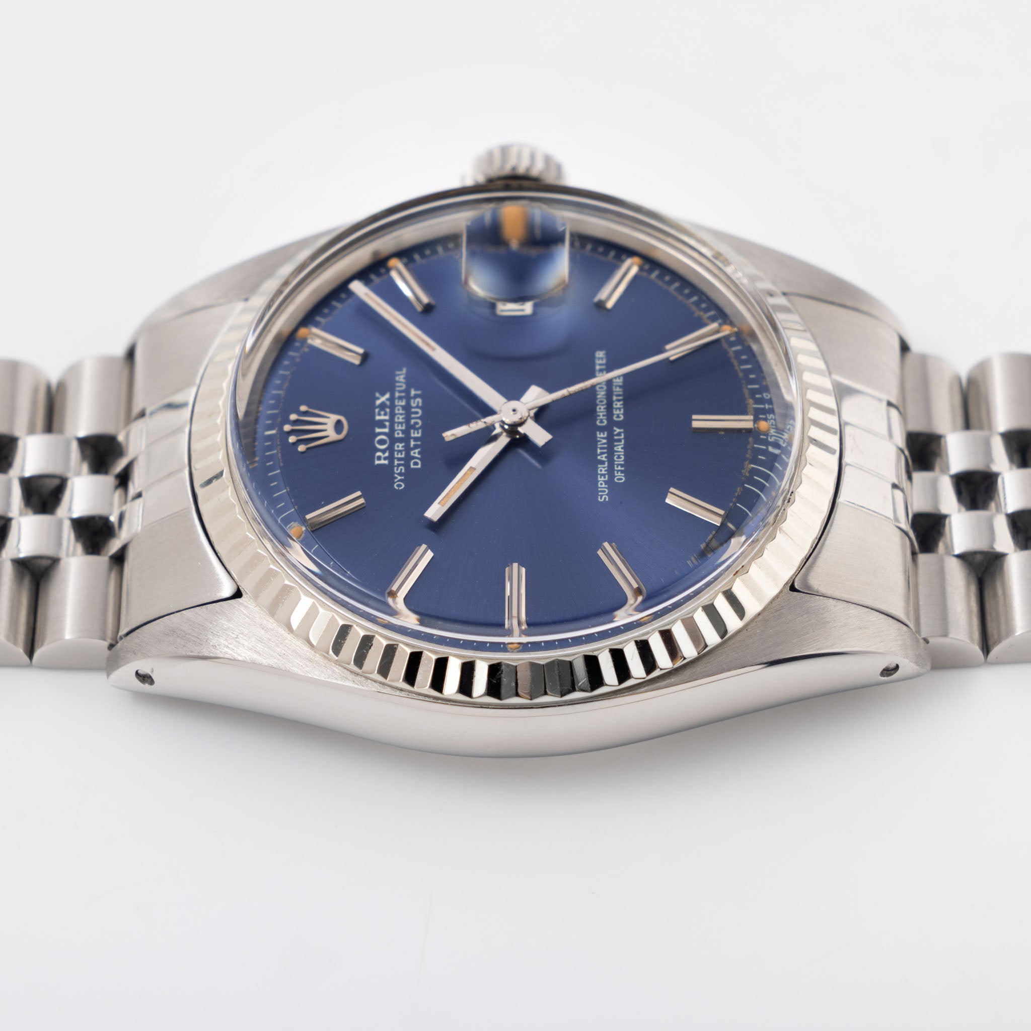 Rolex Datejust 1601 Blue Sigma Soleil Dial