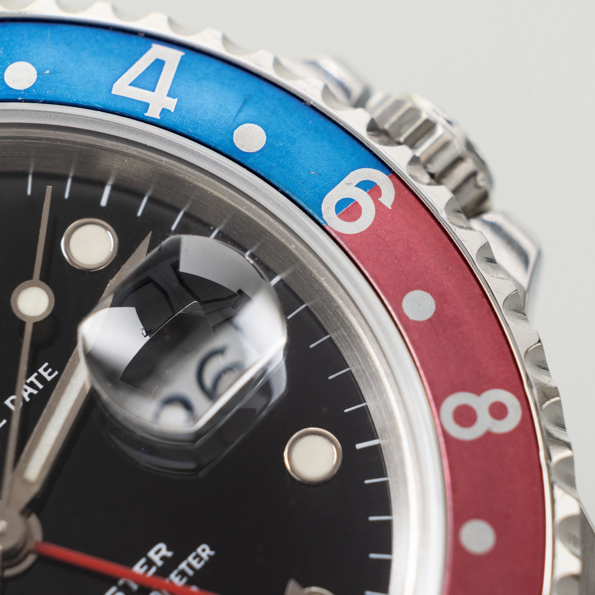 Rolex GMT-Master 16700 with Faded Pepsi Inlay Box and Papers Tritium Dial
