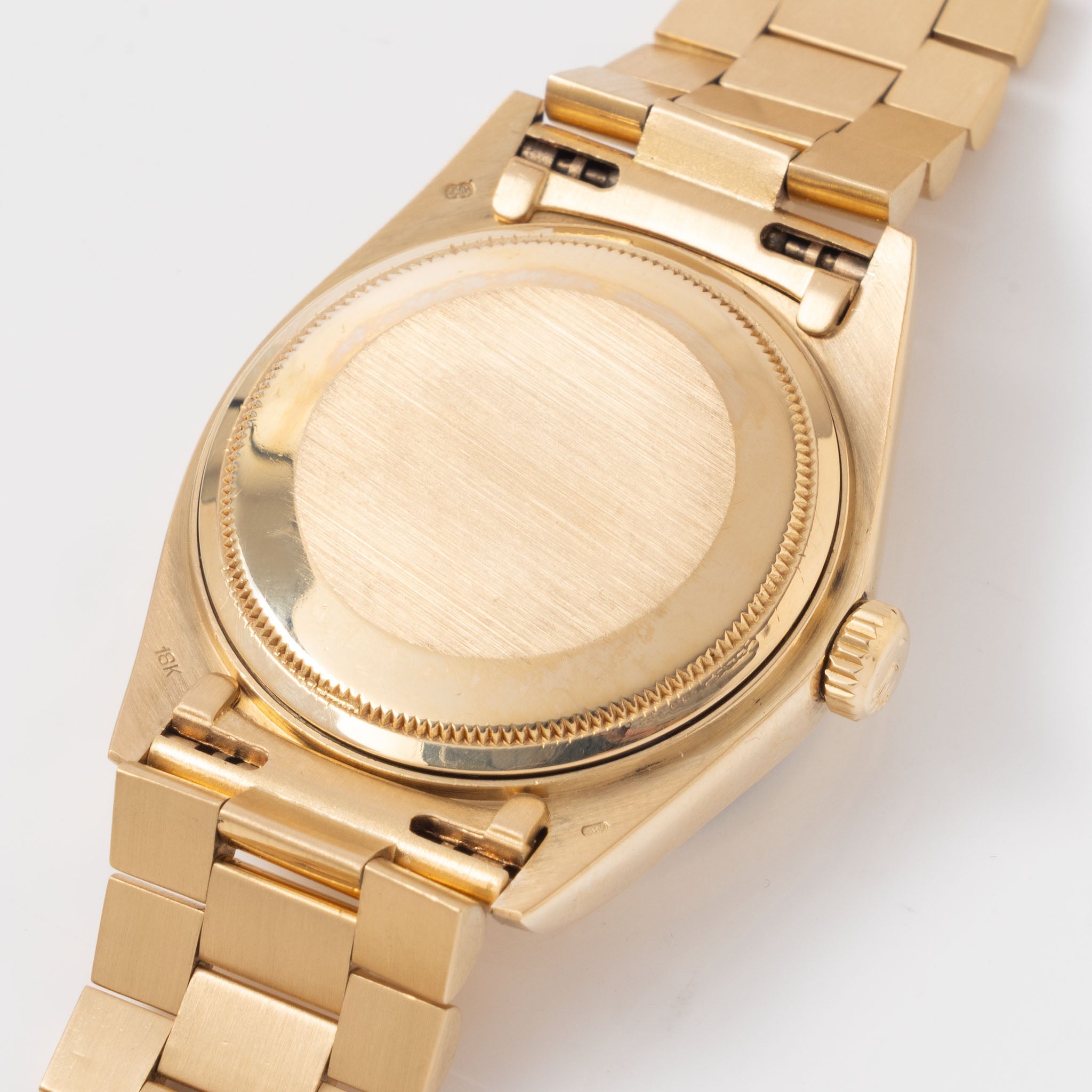 Rolex Day-Date Onyx T Swiss T Dial ref. 18038 in 18k Yellow Gold