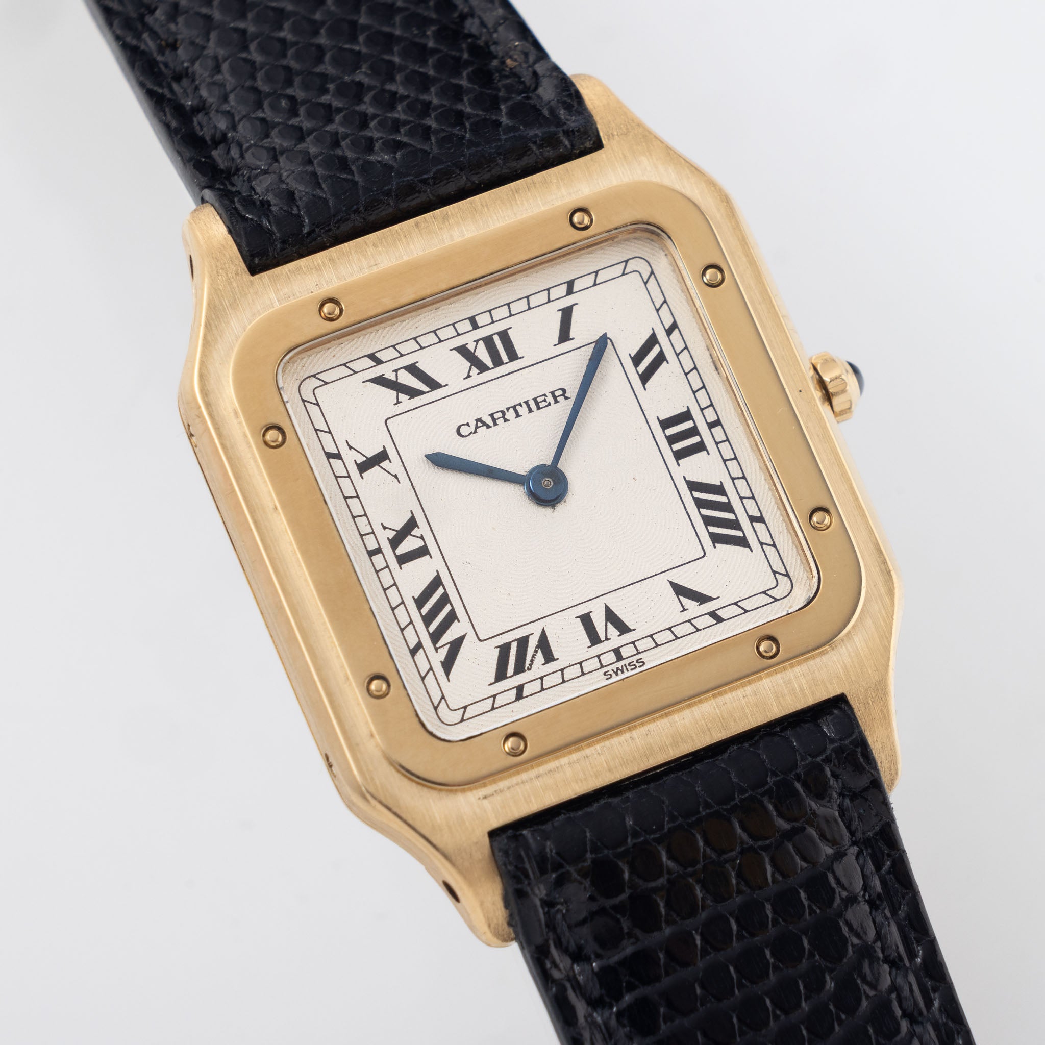 Cartier Tank Louis  ultra thin cream dial ref 96019 in 18 k yellow gold