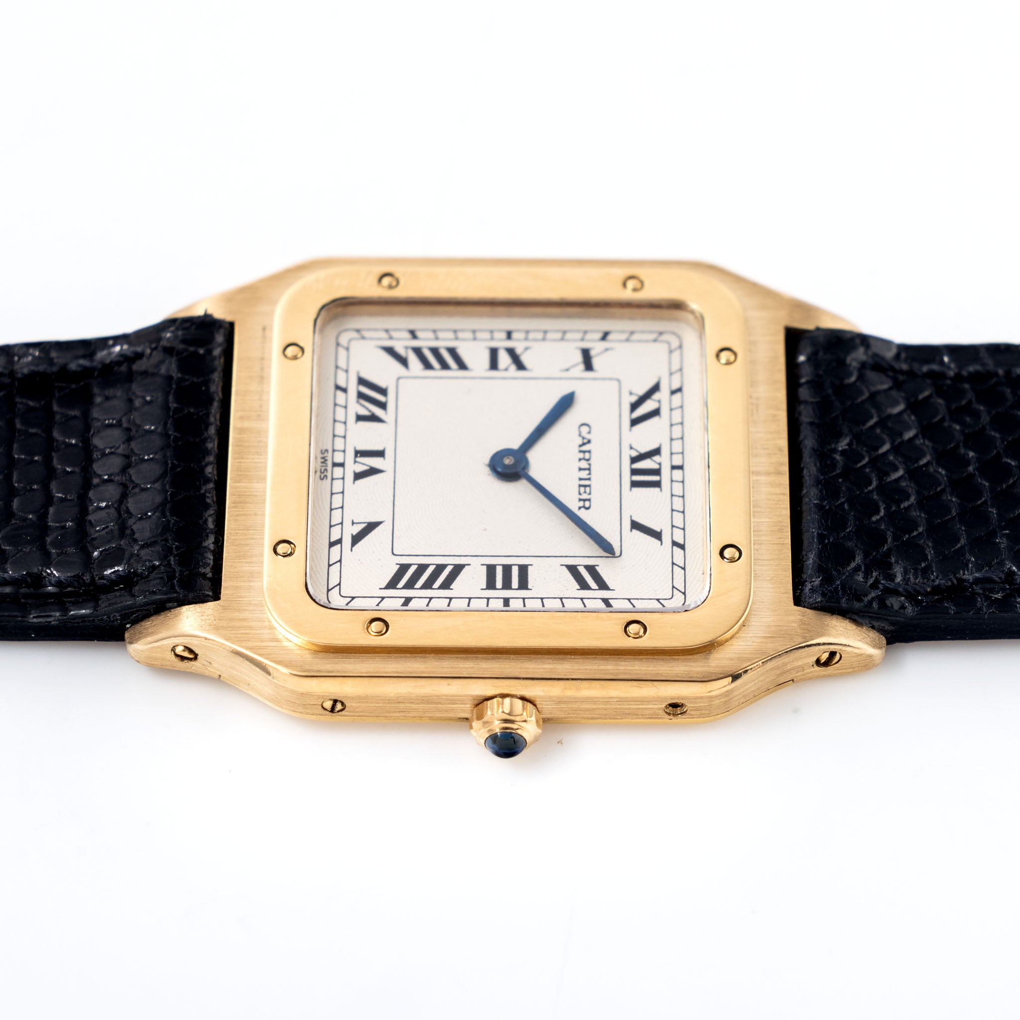 Cartier Tank Louis  ultra thin cream dial ref 96019 in 18 k yellow gold