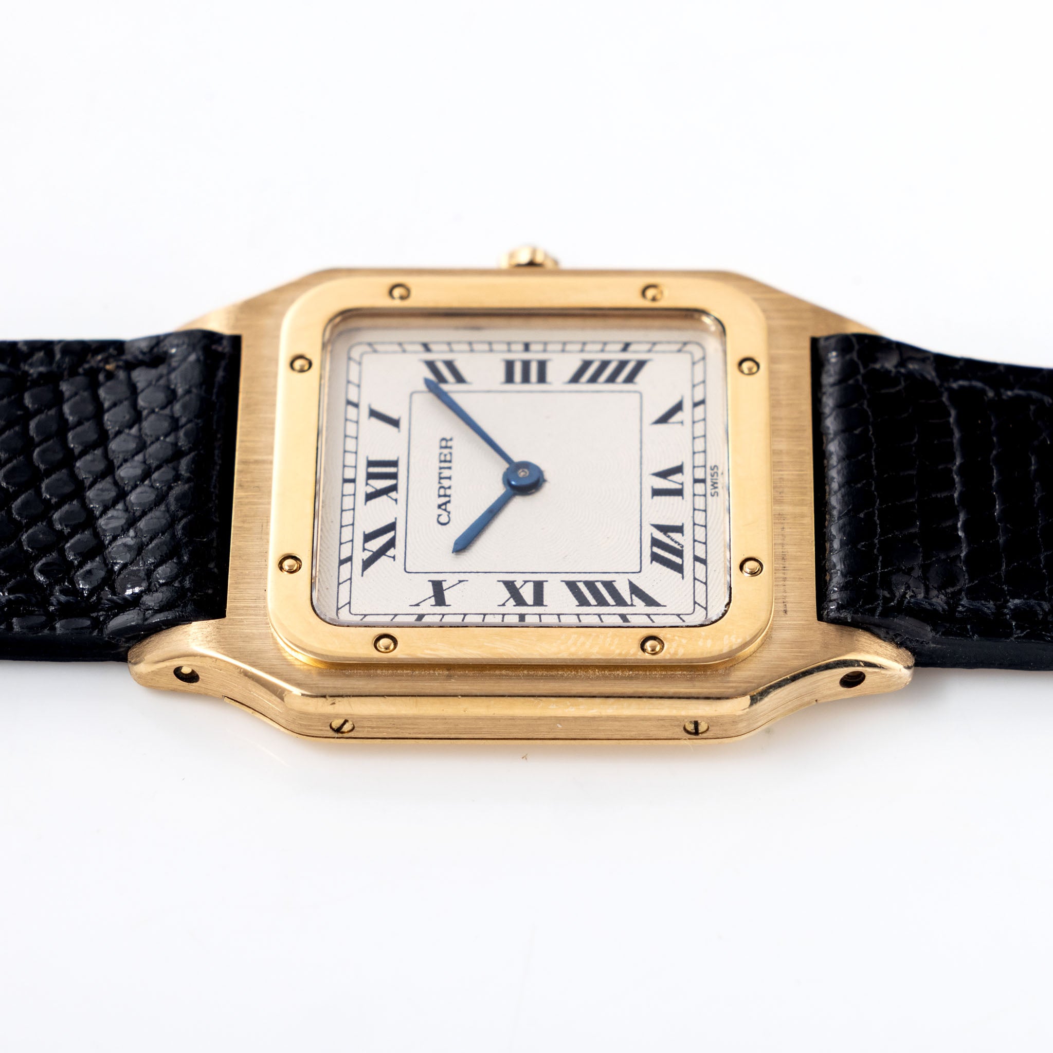 Cartier Tank Louis  ultra thin cream dial ref 96019 in 18 k yellow gold