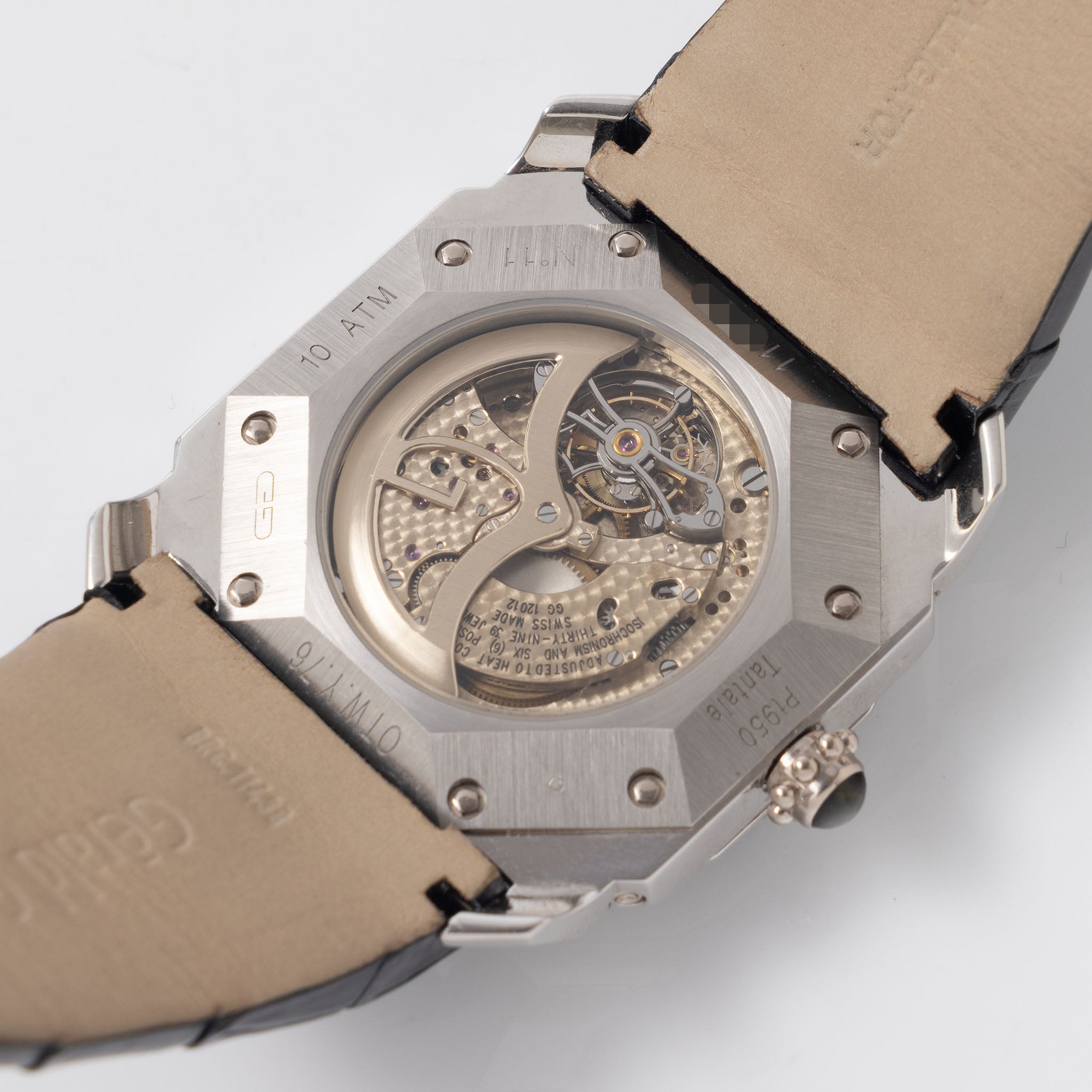 Gérald Genta Octo Perpetual Calendar Moonphase World-time GMT Tourbill