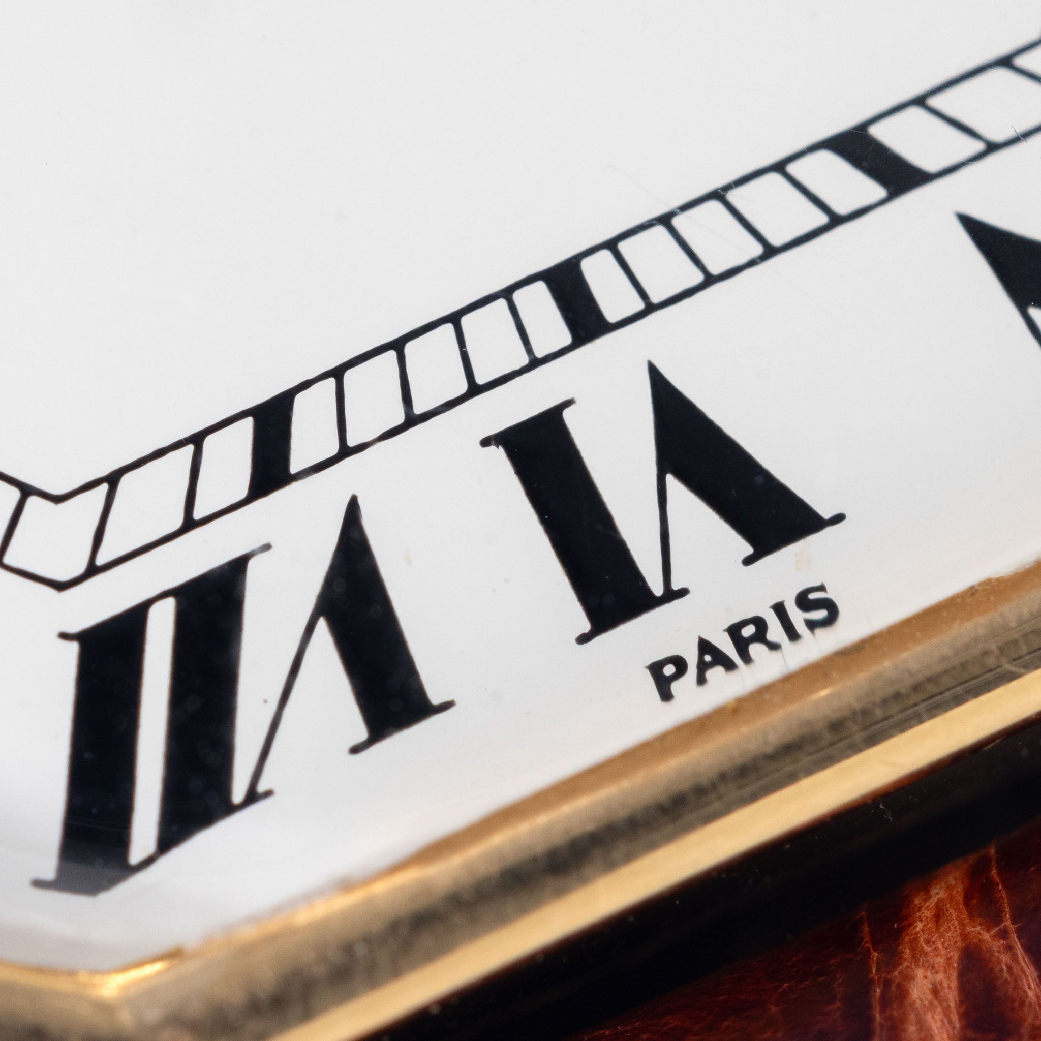 Cartier Gondole Ellipse Paris dial in 18 k yellow gold ref 78291