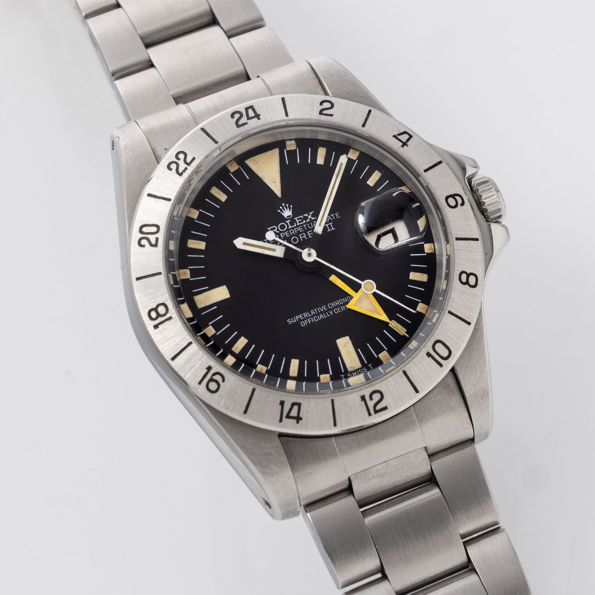 Rolex Explorer II 1655 MK2 Frog Foot Dial Albino