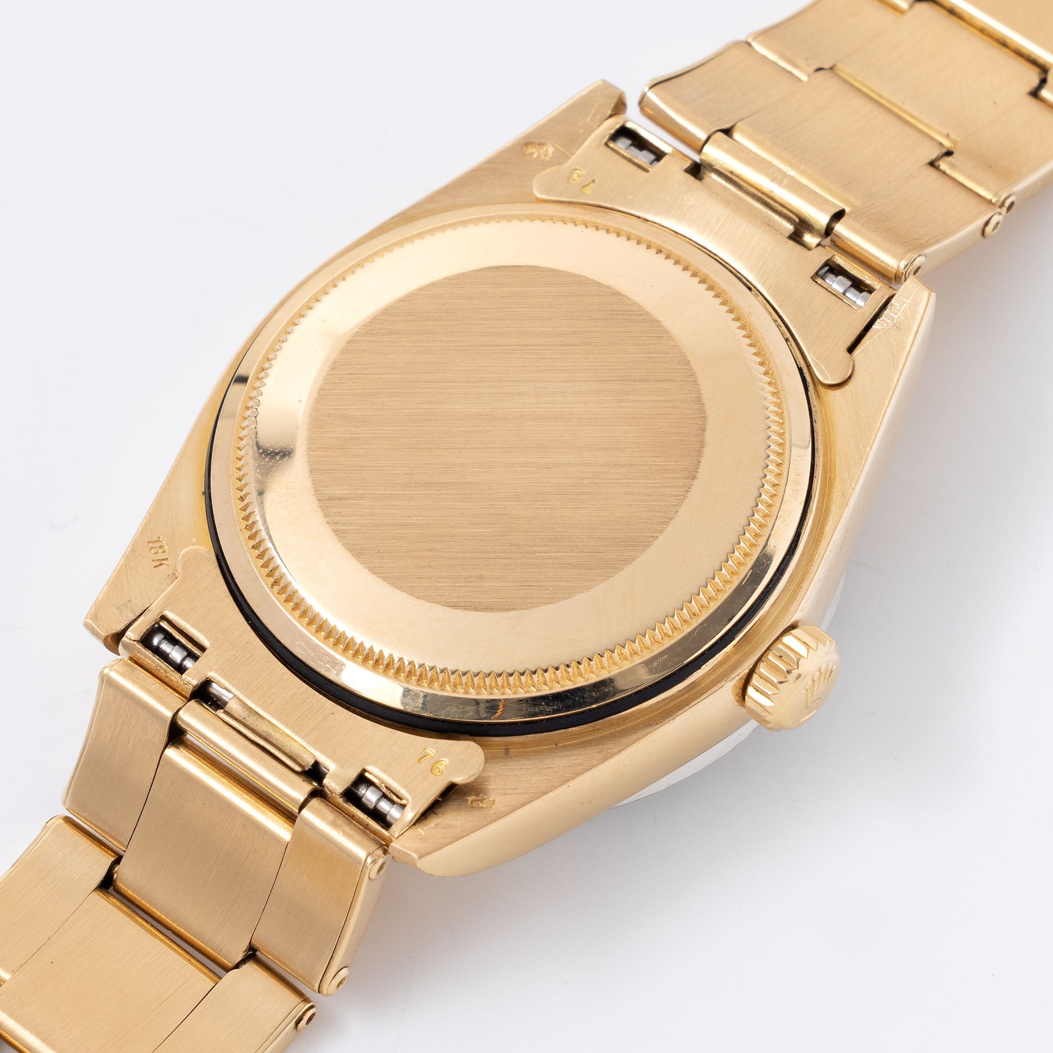 Rolex Day-date Wood Diamond string dial ref 18048 with Original Punche
