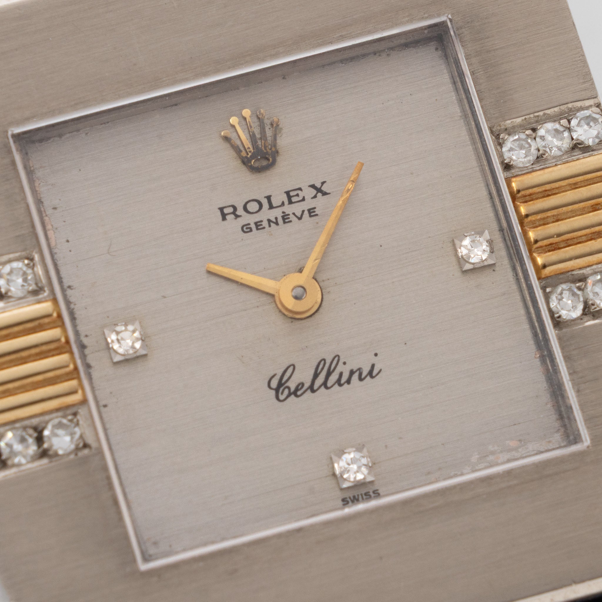 Rolex Cellini King Midas ref. 4143 Asymmetric in 18k White Gold 