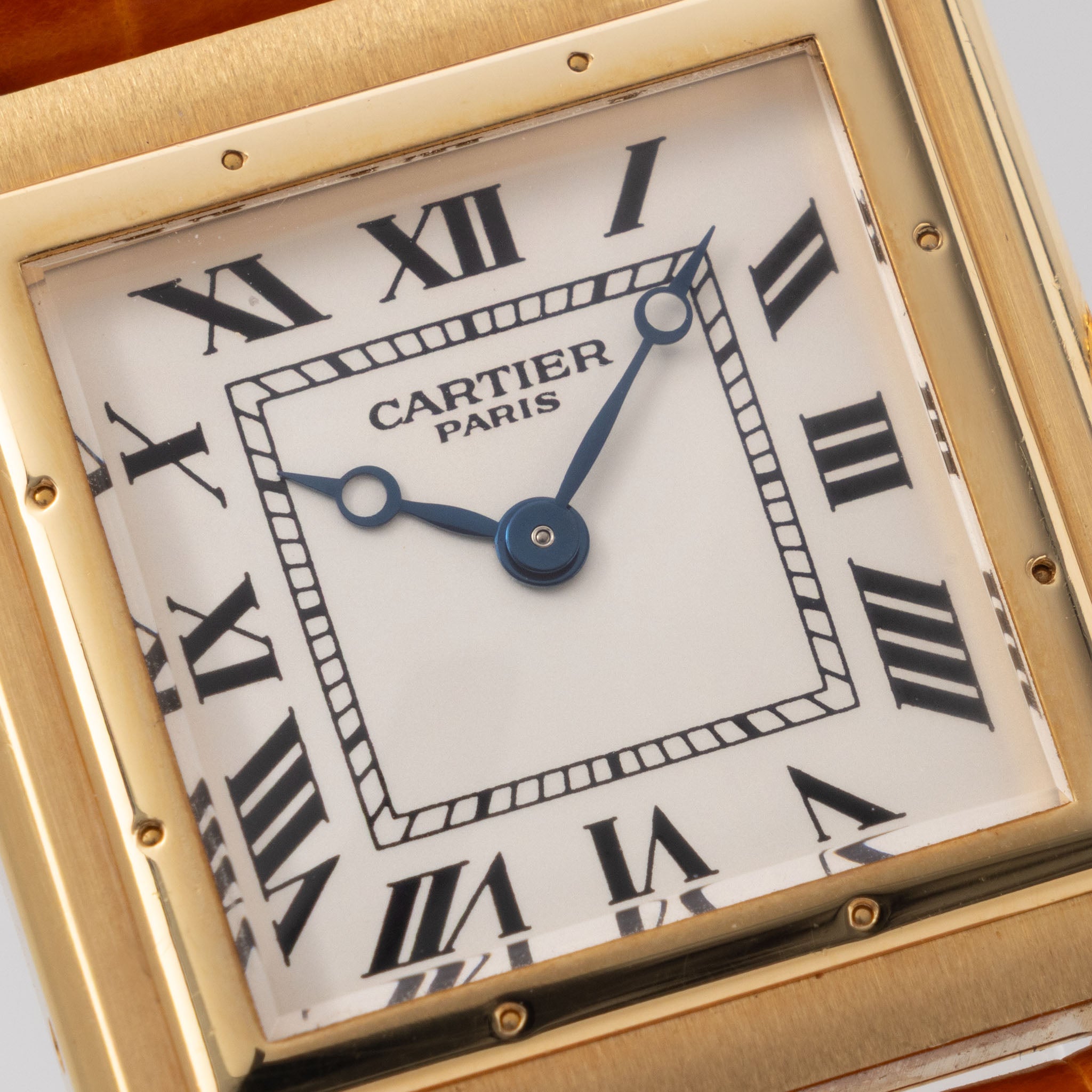 Cartier Santos Dumont 1913 Limited edition CPCP ref 2697 in 18 yellow gold Paris dial