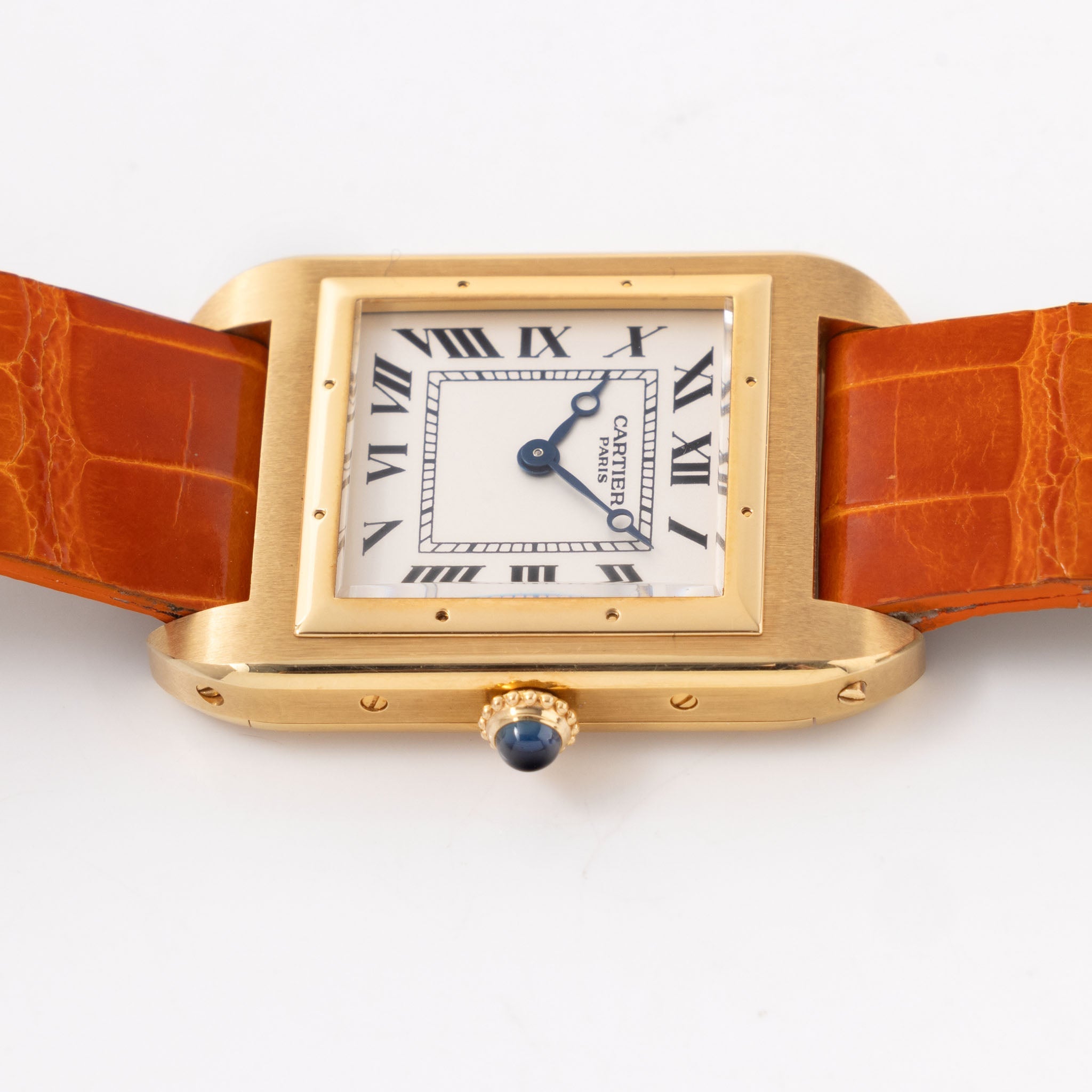Cartier Santos Dumont 1913 Limited edition CPCP ref 2697 in 18 yellow gold Paris dial
