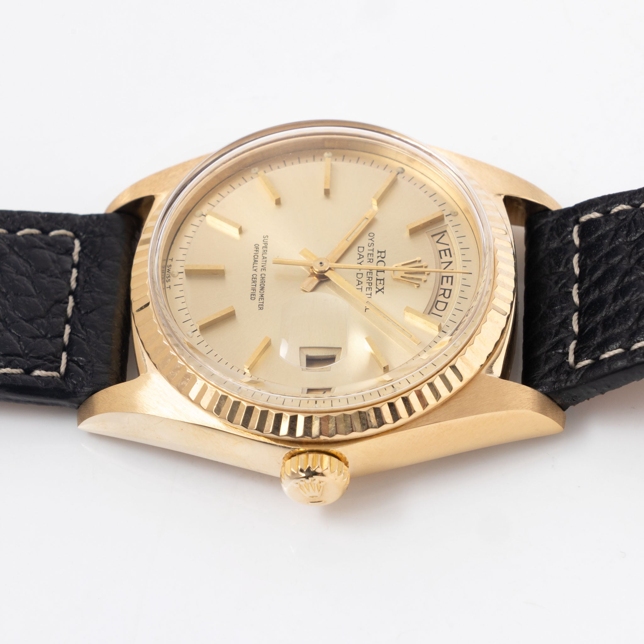 Rolex Day-Date 1803 Champagne Dial in 18k Yellow Gold