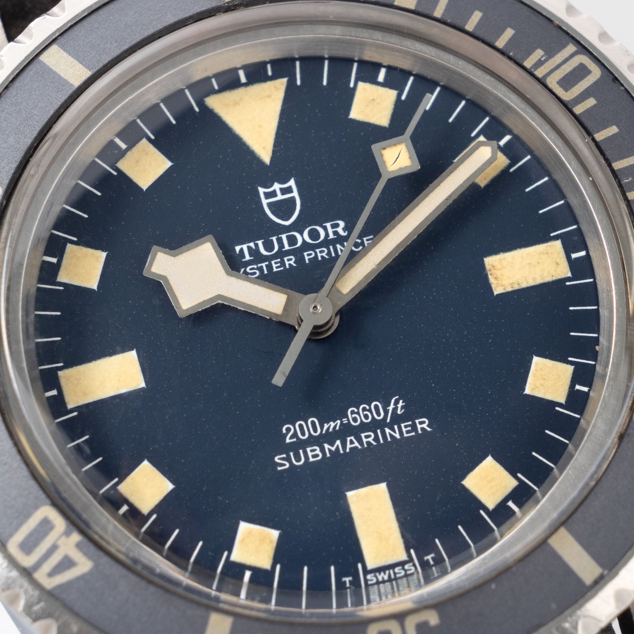 Tudor Submariner Snowflake Blue dial ref 9401