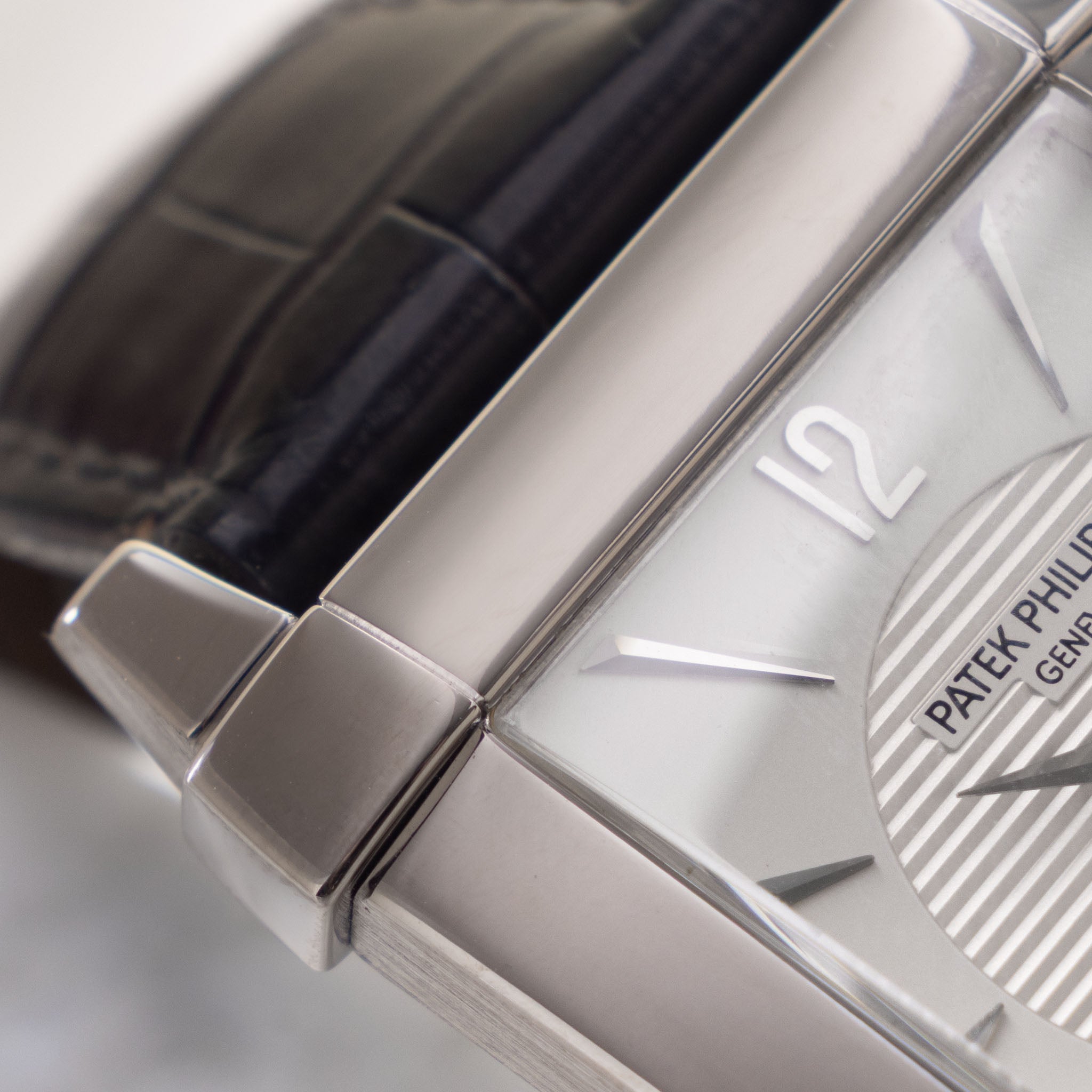 Patek Philippe Gondolo Silver dial in 18 k white gold ref 5111G