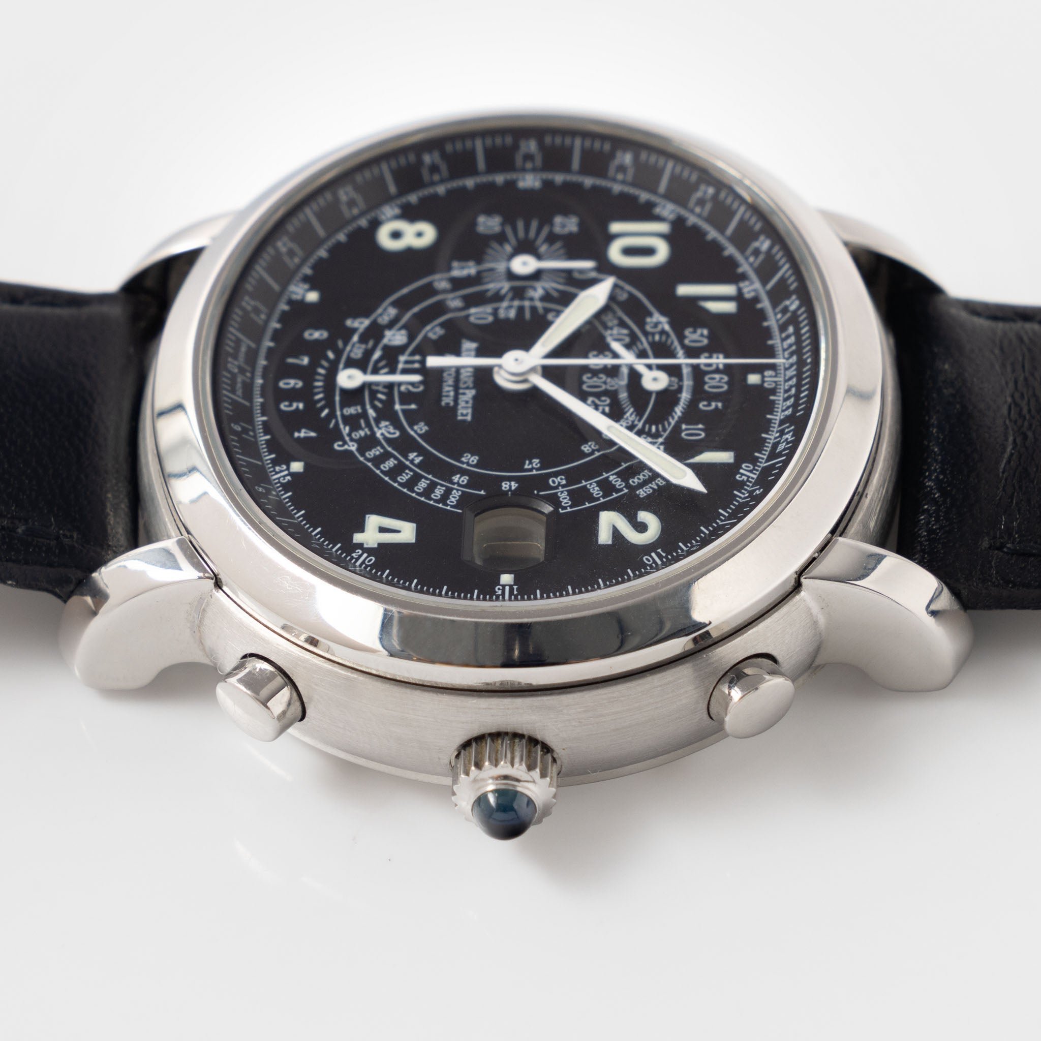 Audemars Piguet Millenary Chronograph Black Dial ref. 25822ST with Ori