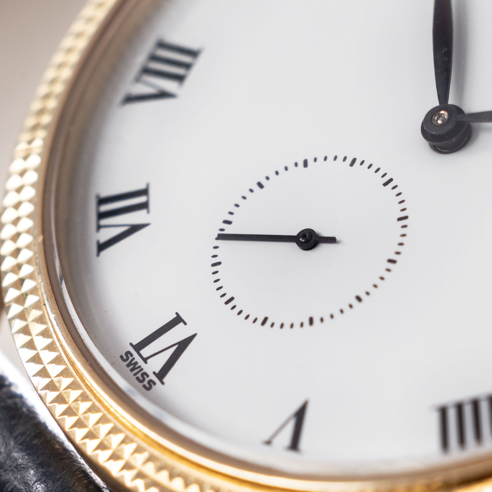 Patek Calatrava Porcelain dial , Clous de Paris 18k yellow gold case with extract from the  archives ref 3919