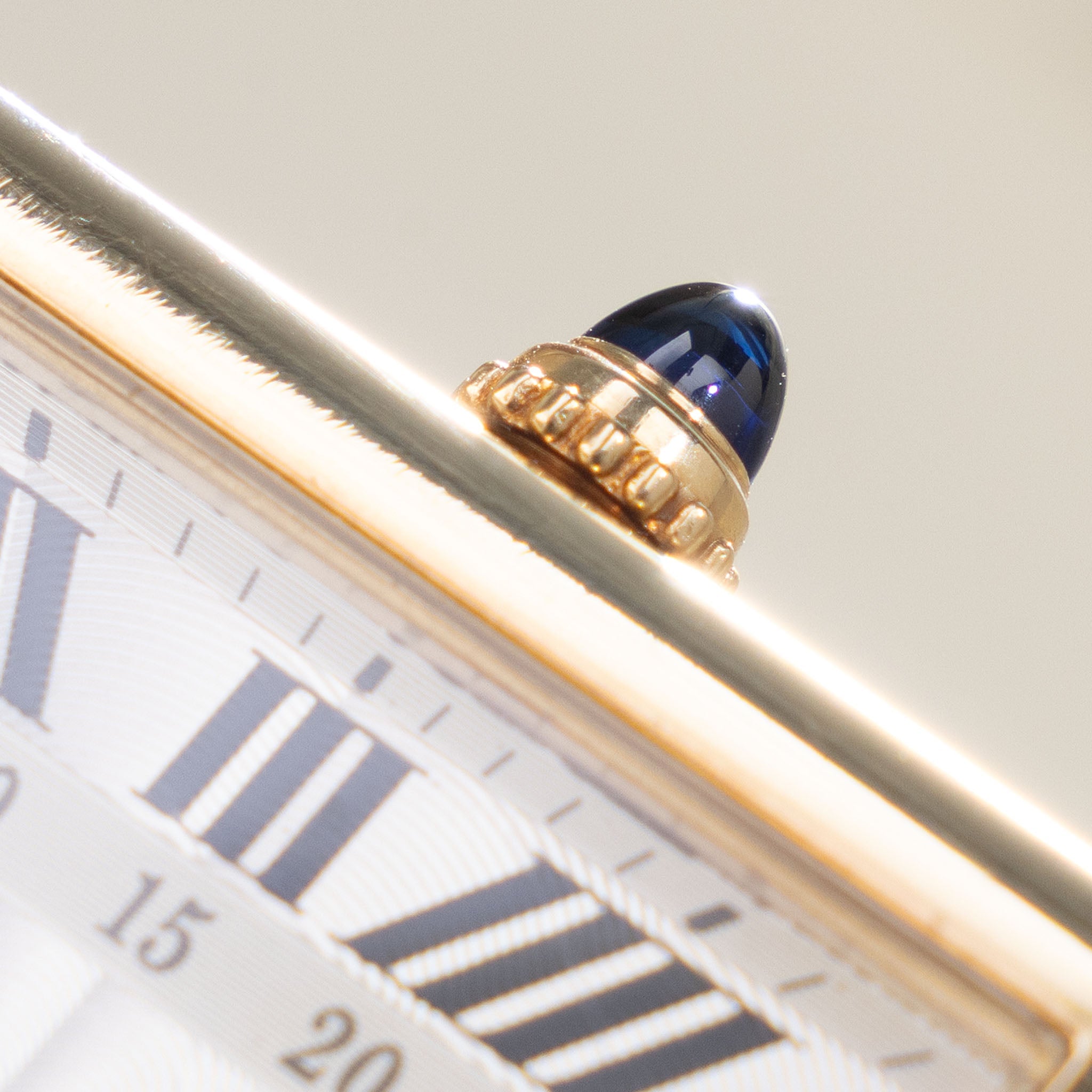 Cartier Tank Obus CPCP in 18 k yellow gold ref 2380