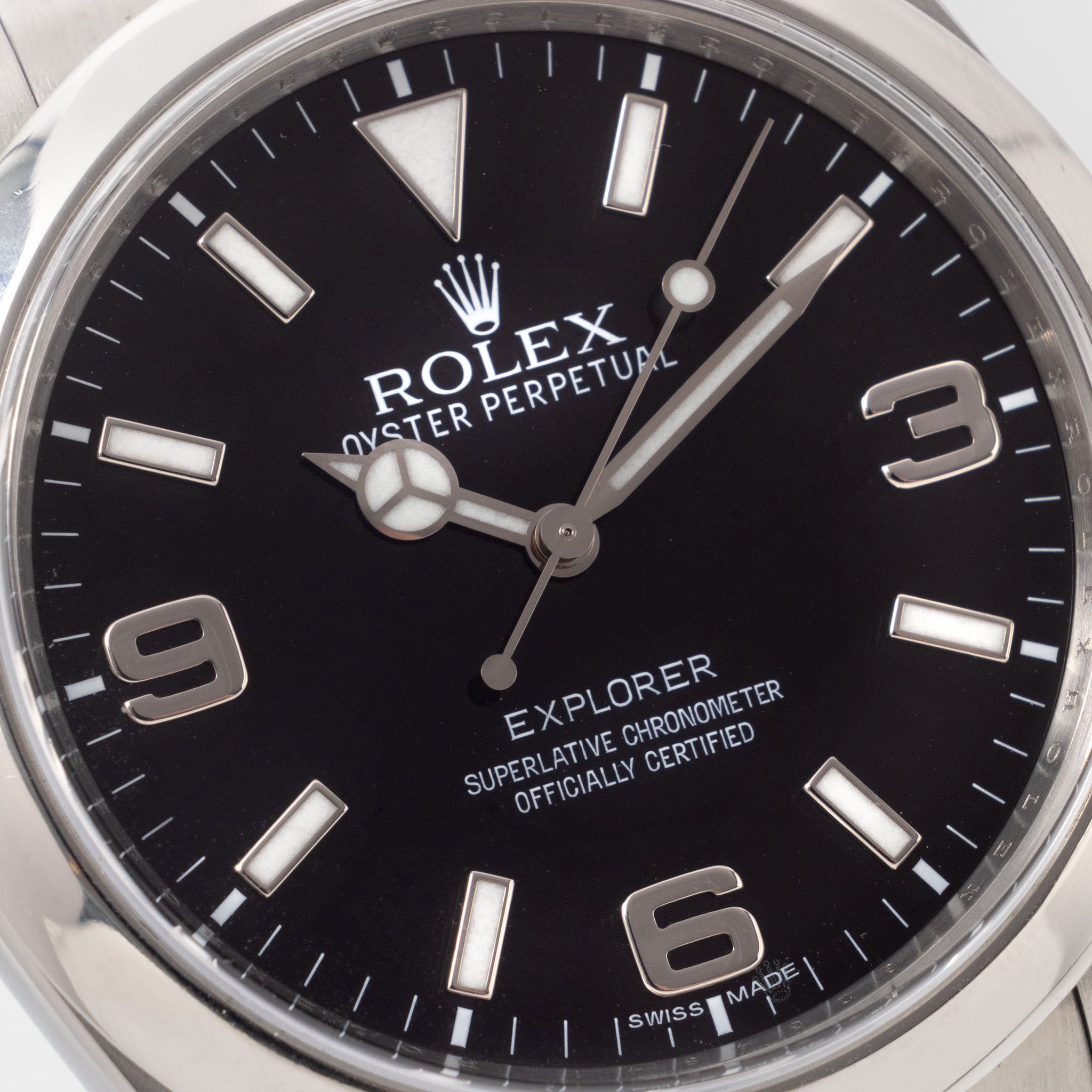Rolex Explorer 214270 39mm with Original Guarantee Card