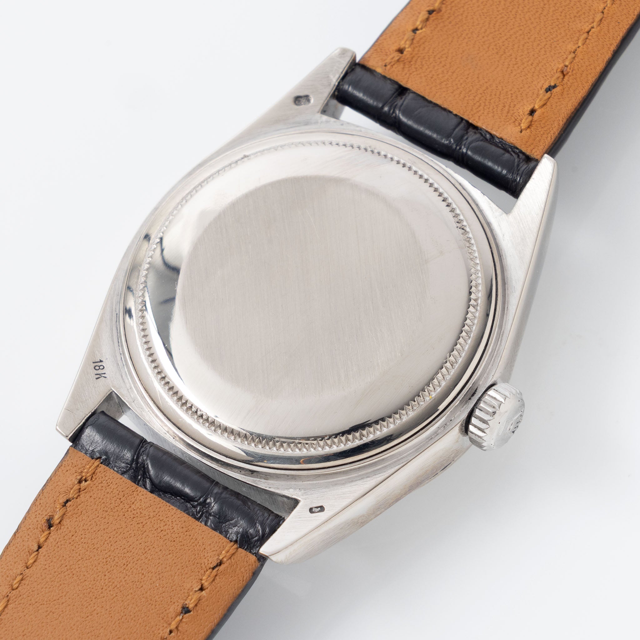 Rolex Day-Date 18039 Silver Diamond Dial in 18k White Gold