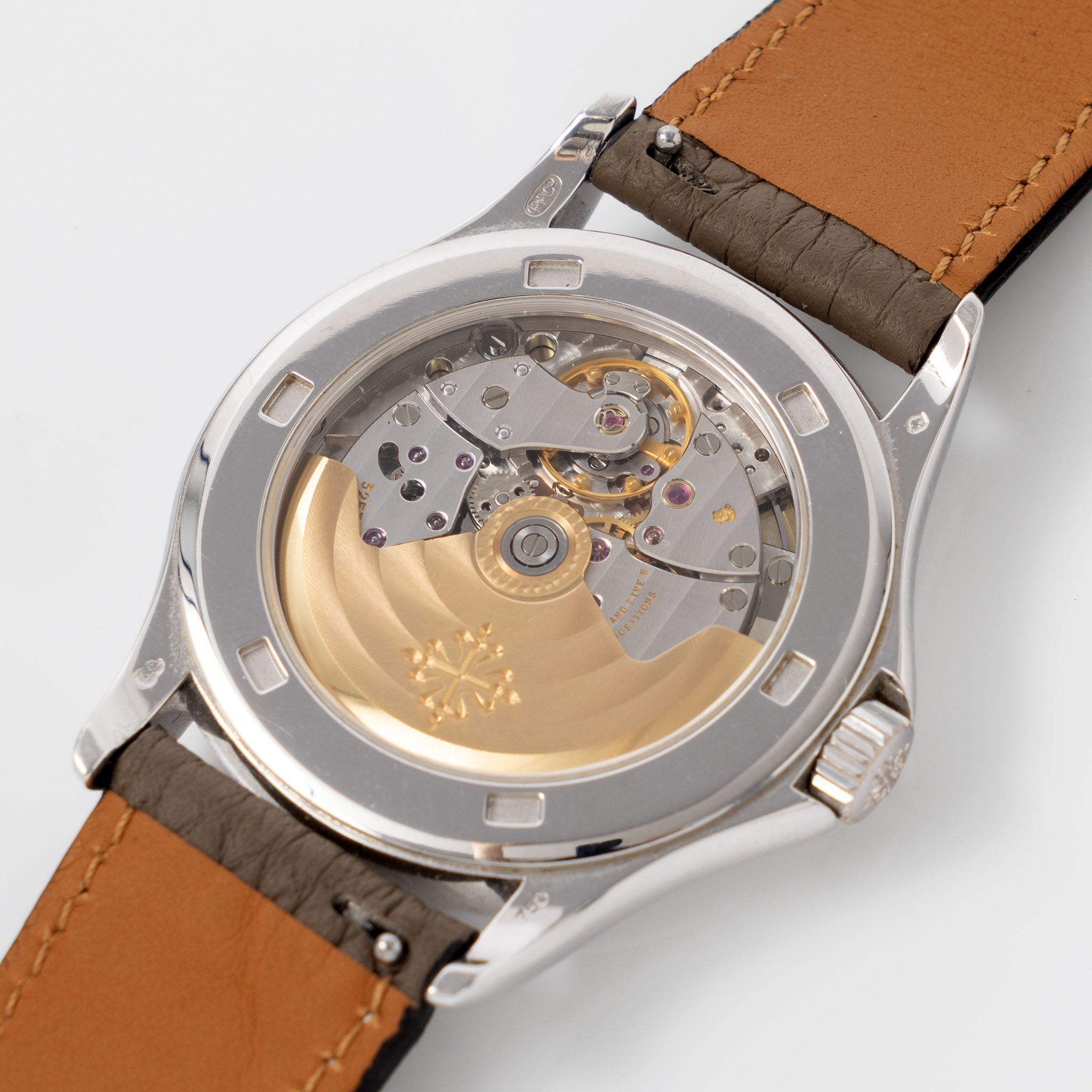 Patek Philippe Calatrava 5107G Silver dial Box and Paper Set in 18k White Gold sold by Wempe