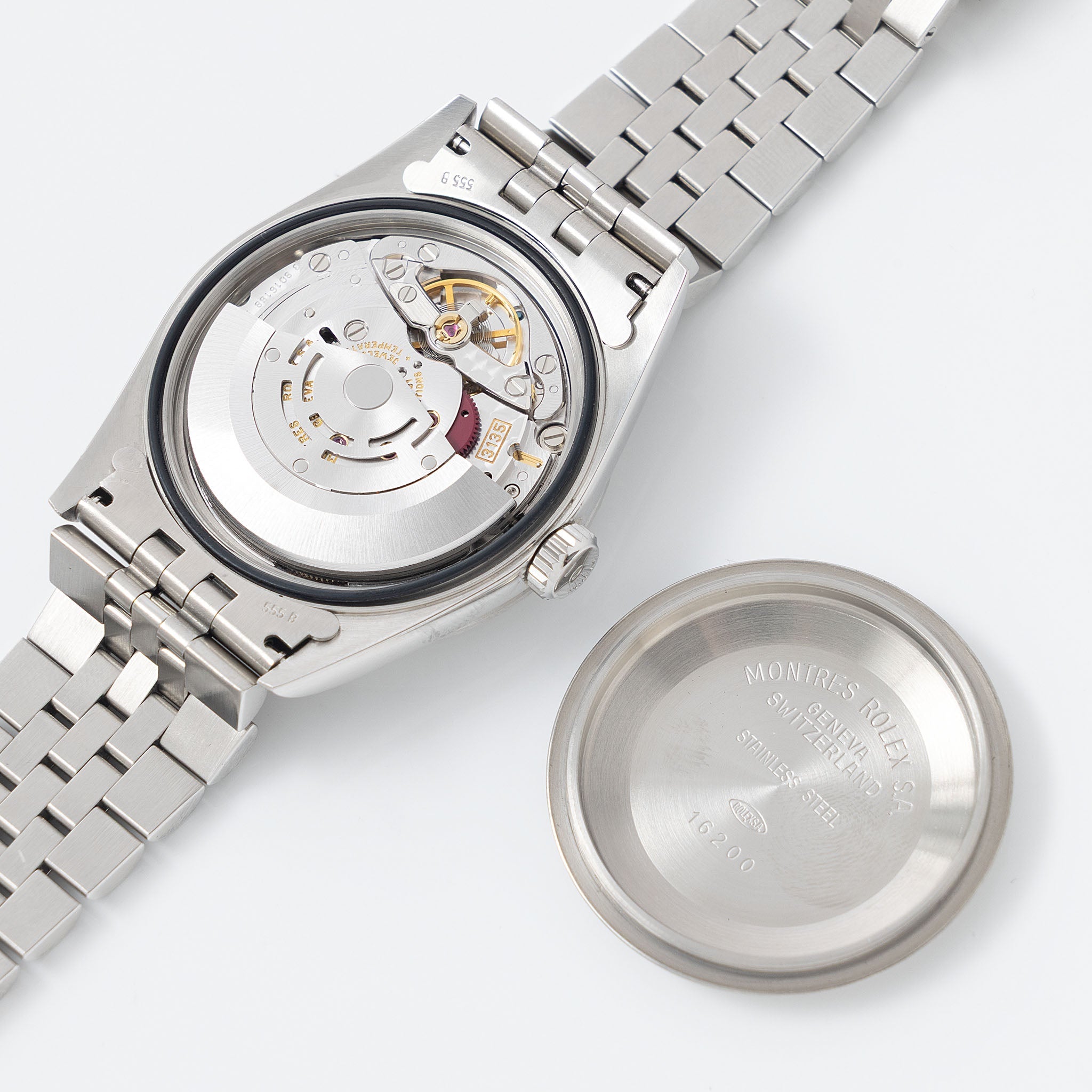 Rolex Datejust 16220 Khanjar Case-back, Khanjar Box and Paper Set