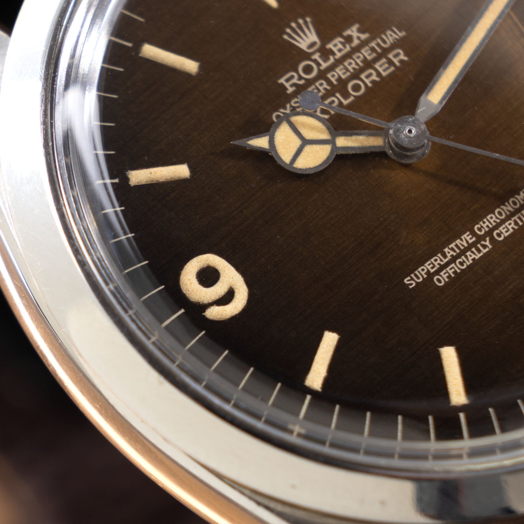 Rolex Explorer 1016 Tropical Gilt Dial