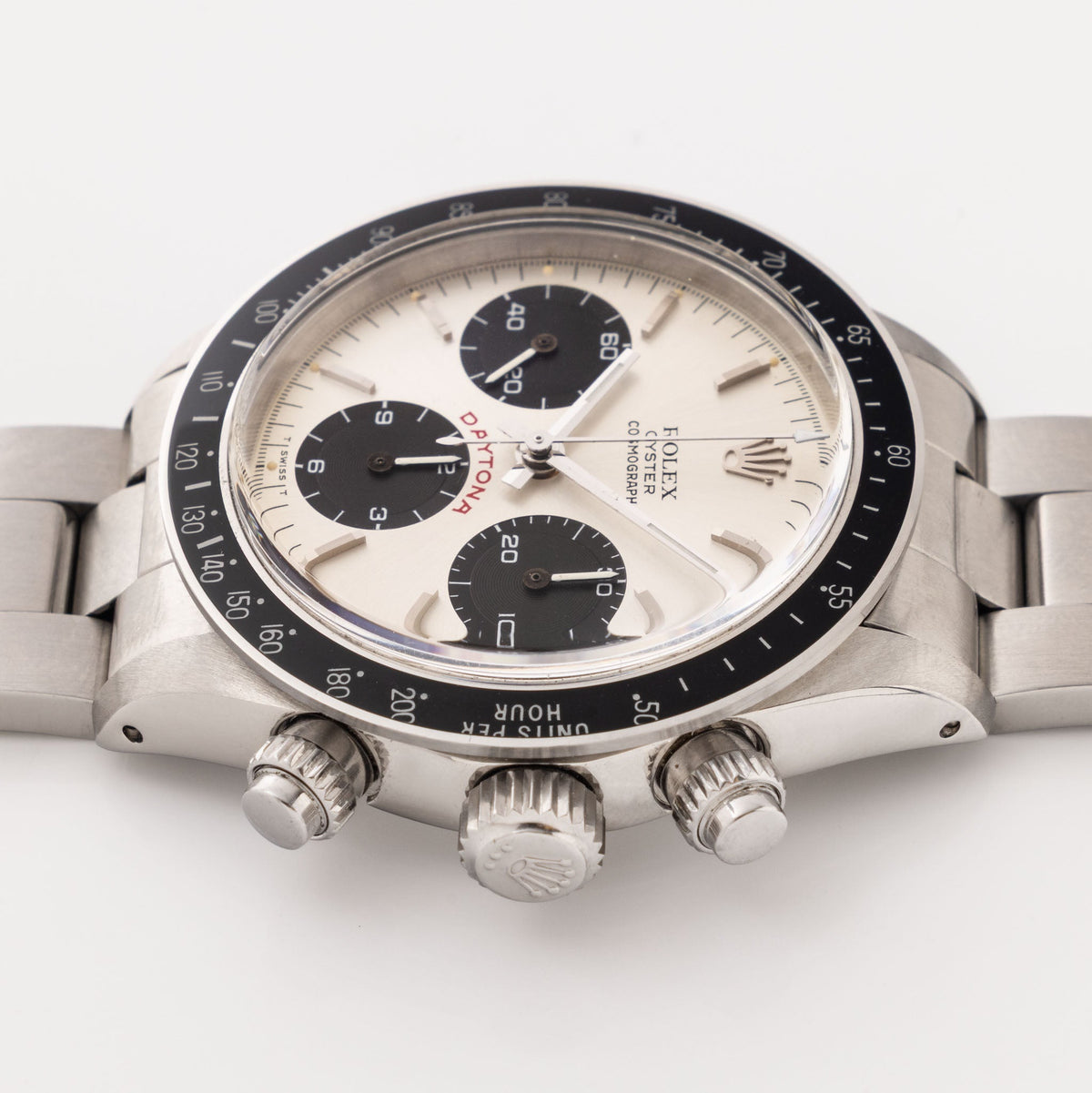 Rolex Cosmograph Daytona 6263 Big Red Floating Silver Soleil Dial