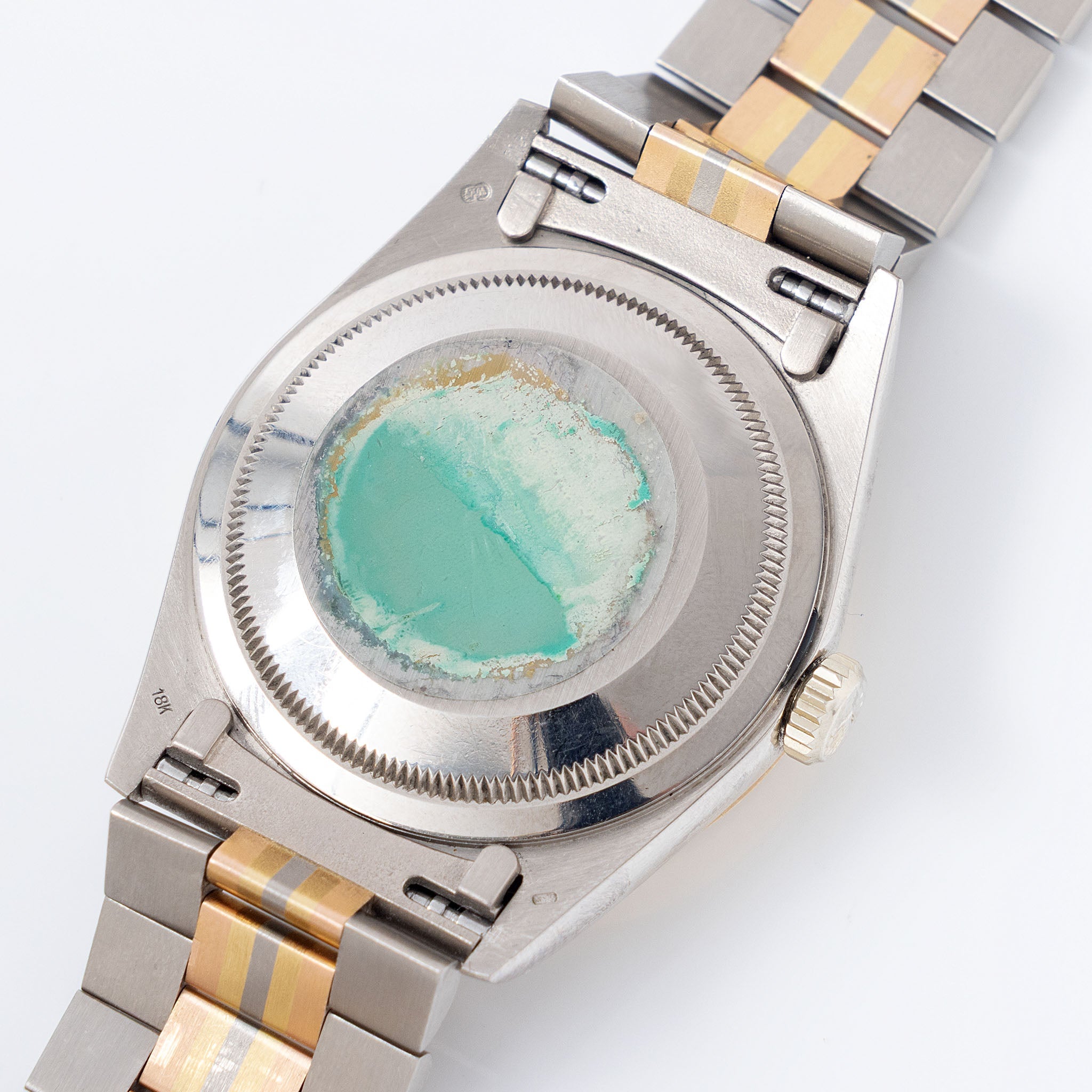 Rolex Day-date Tridor Peach Diamond Marker Dial with Original Guarante
