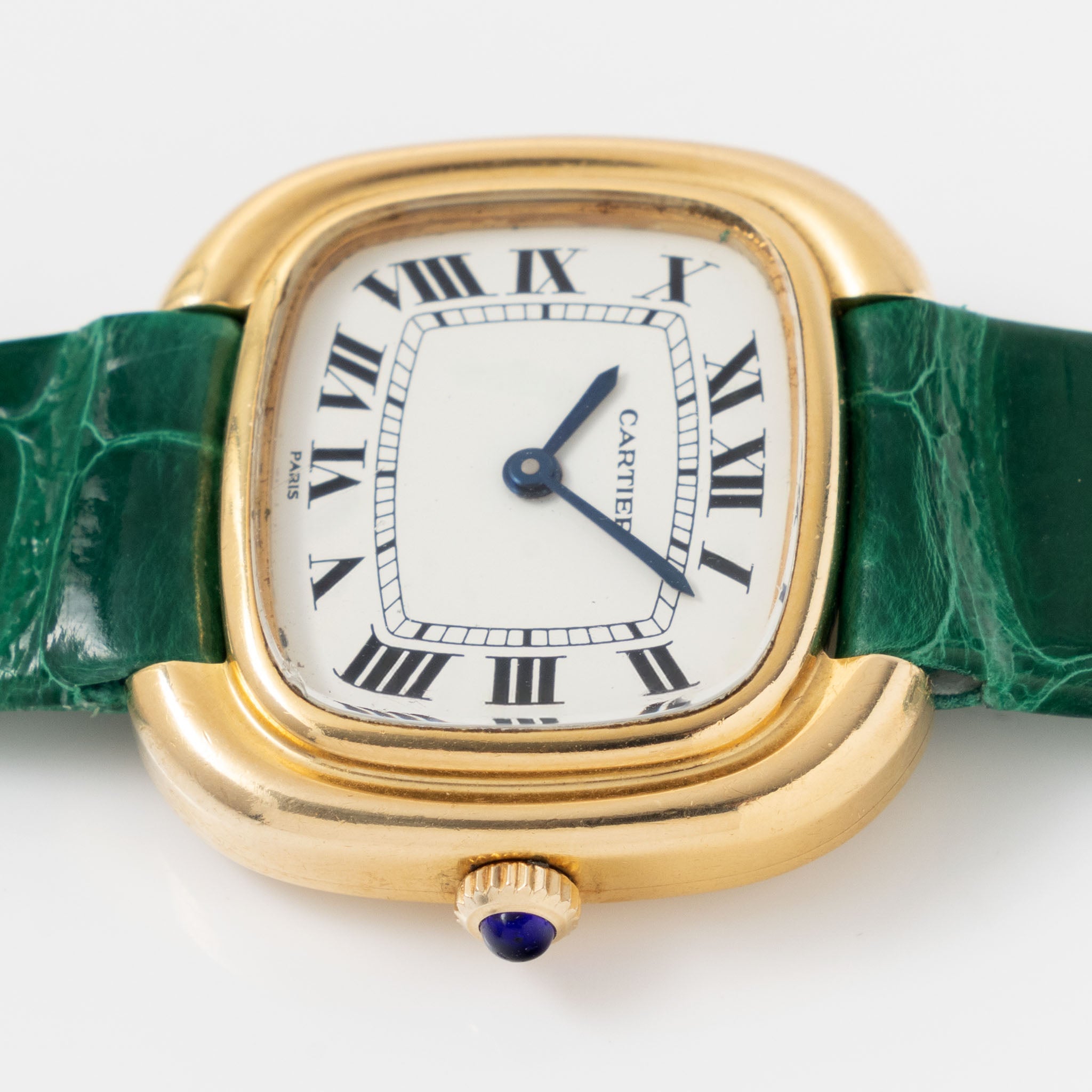 Cartier Gondole in 18 k yellow gold Paris dial ref 78085