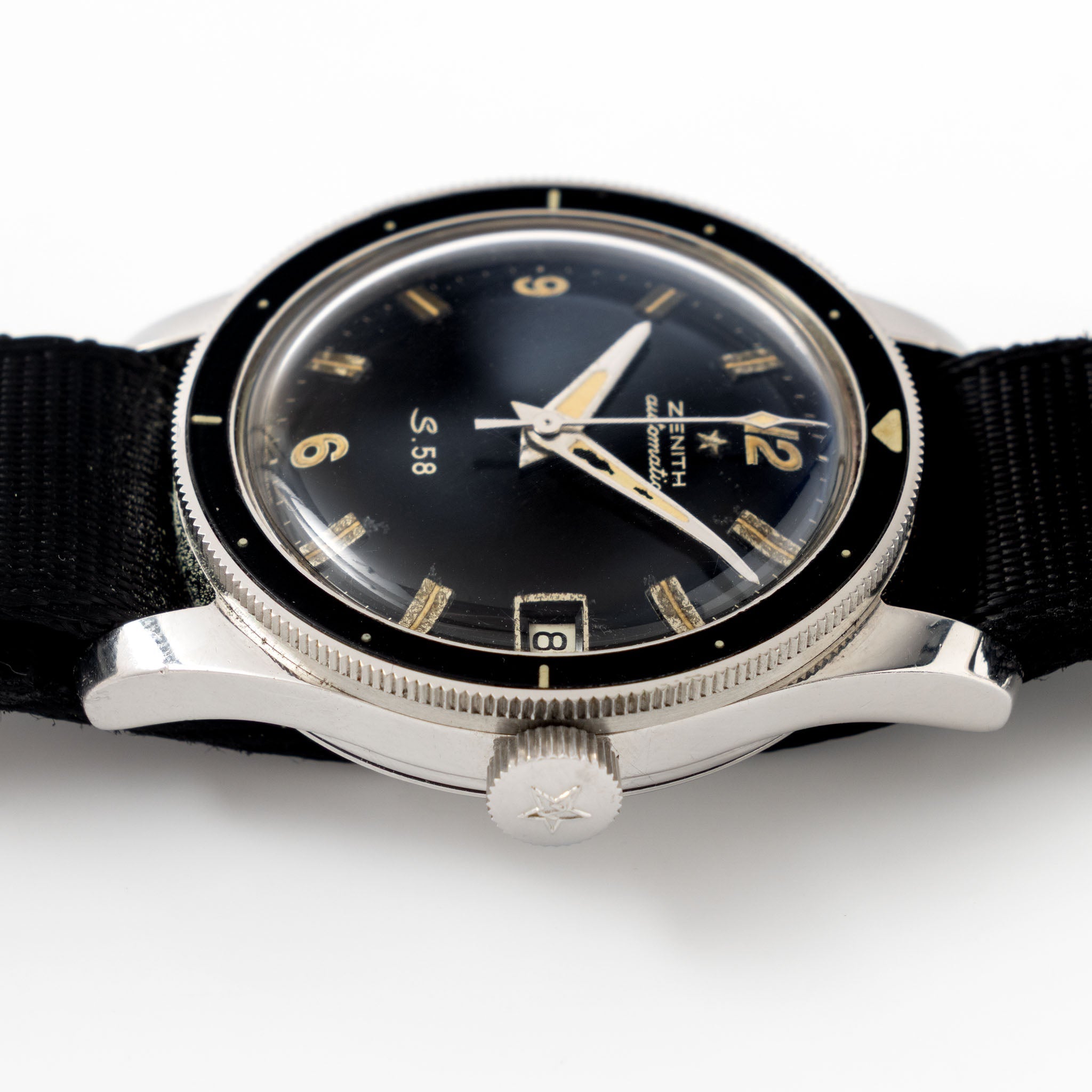格安　セレンディピティ　 5,8 Zenith S.58 Dive watch