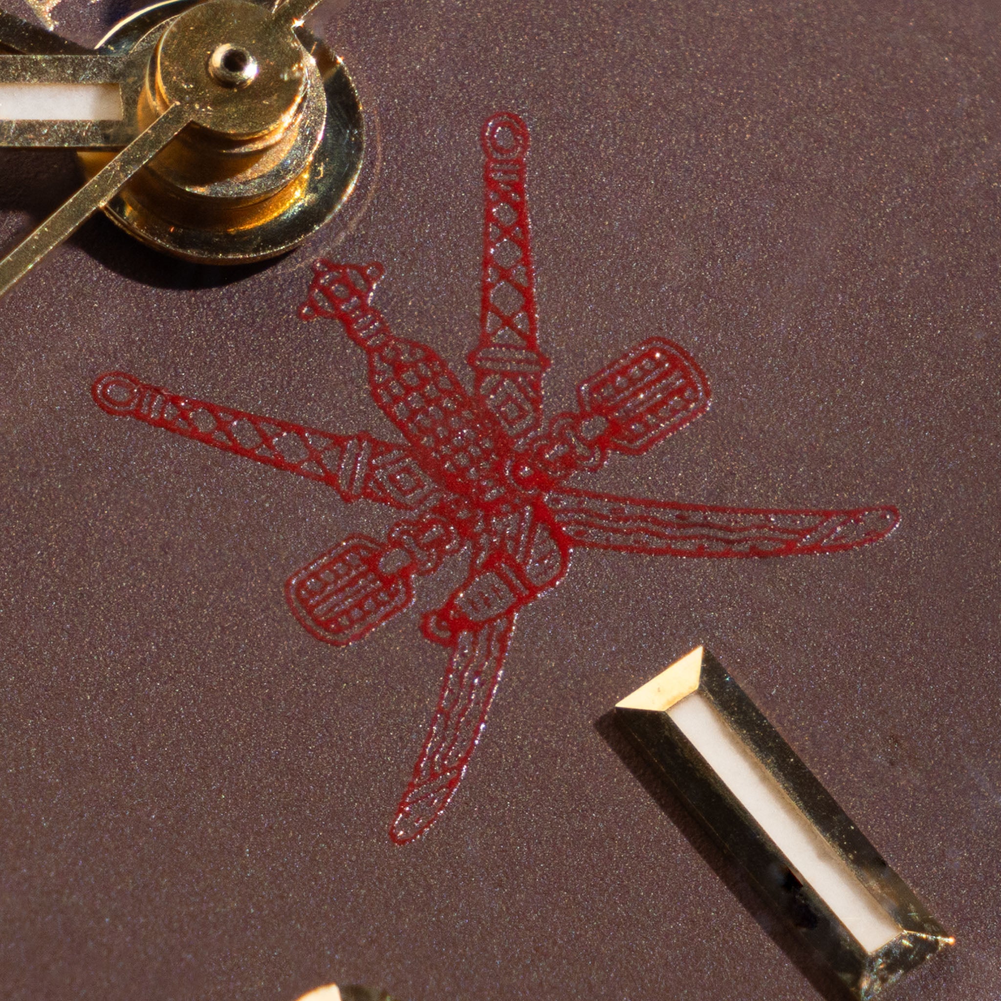 Rolex 1675/8 — Brown Nipple Dial, Large Khanjar. Photographed dealer specimen. Service papers do not establish an original commission. Documented example: 1974. Production span has not been established. · Photo: Bulang & Sons · © Bulang & Sons, used with permission · Source: https://bulangandsons.com/products/rolex-gmt-master-1675-8-unqiue-brown-khanjar-nipple-dial-with-rolex-service-papers-w3702