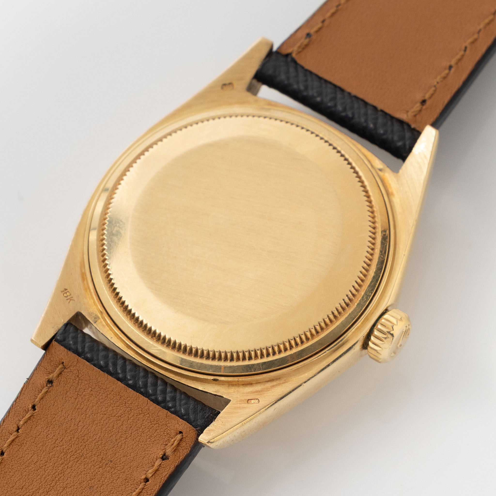 Rolex Day-Date 1803 White Buckley Dial in 18k Yellow Gold