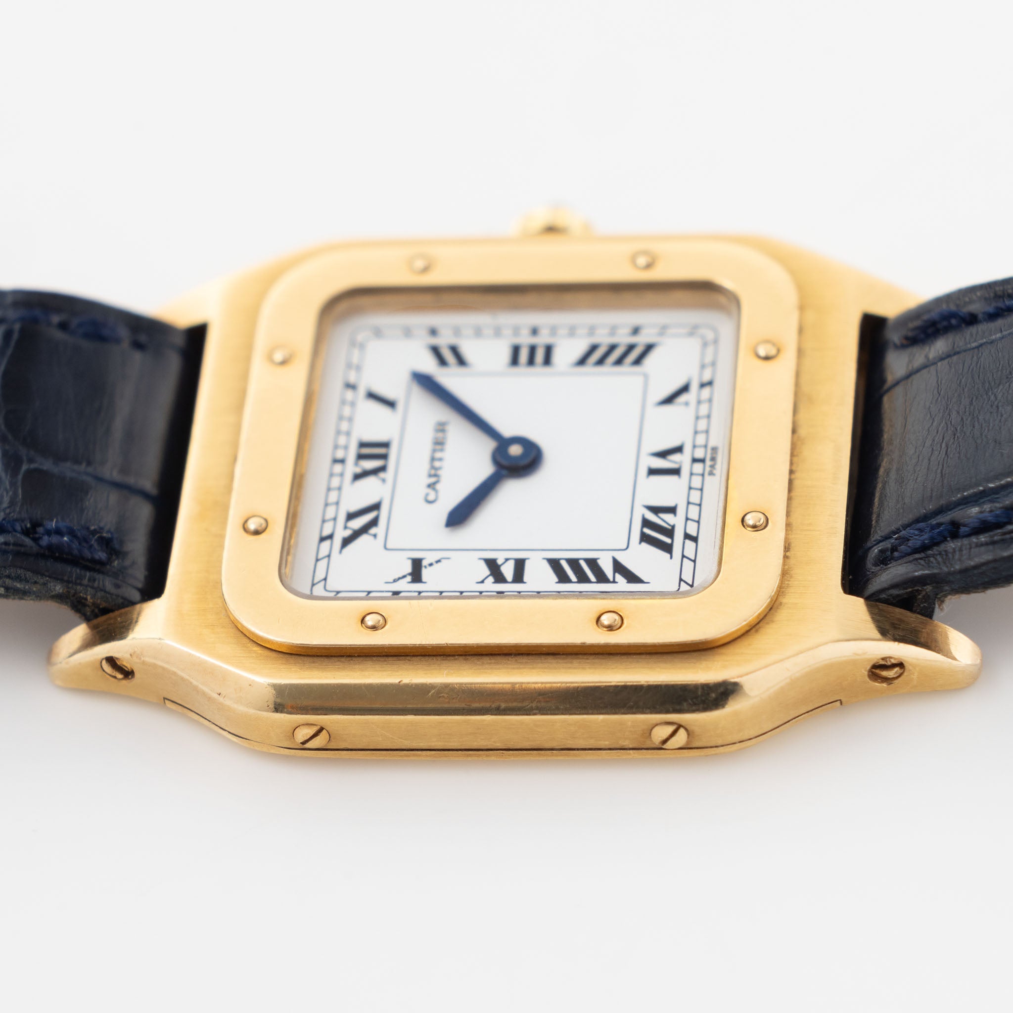 Cartier Santos Dumont Ultra Thin ref. 96053 Paris Dial