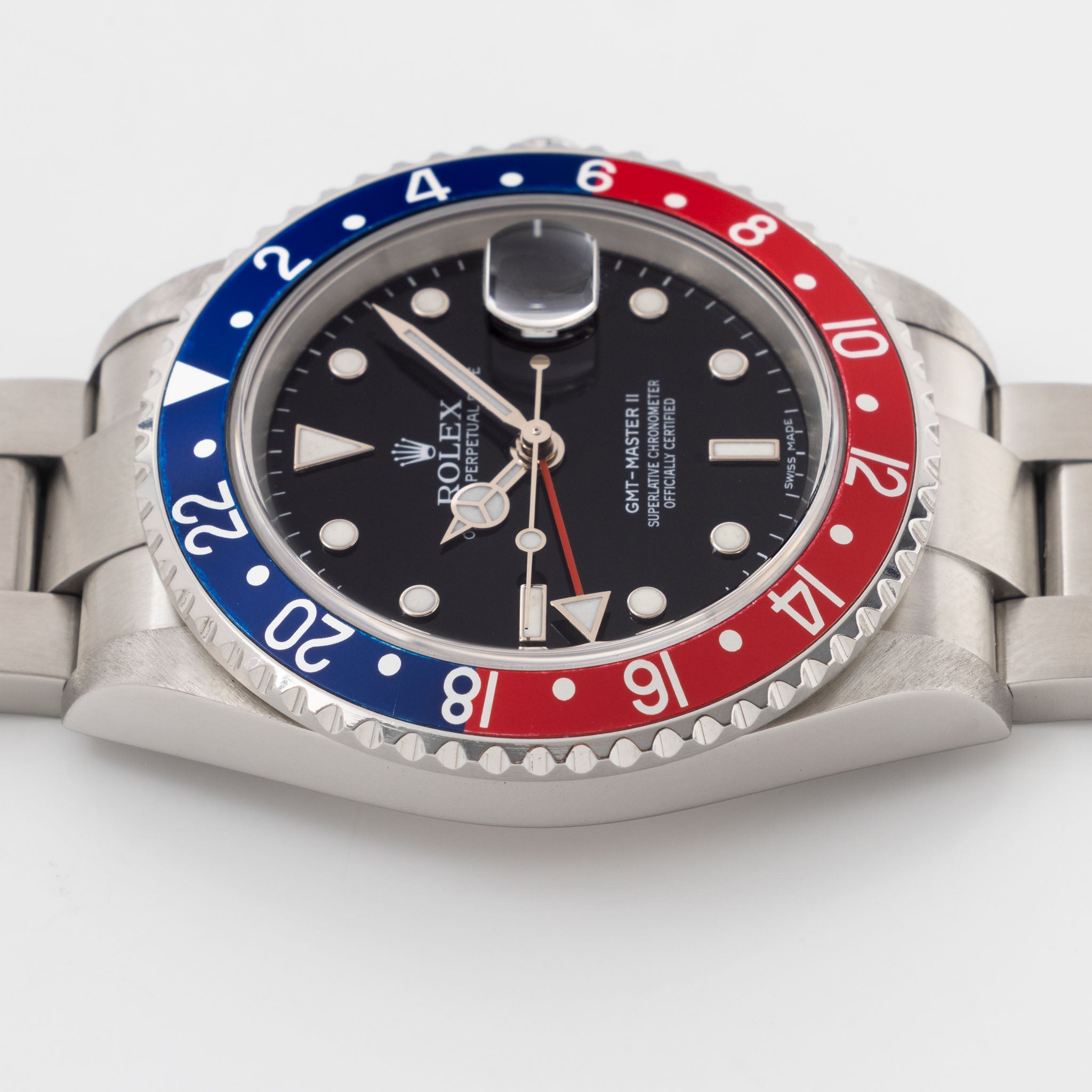 Rolex GMT-Master II 16710 Stick Dial with Original Guarantee Card