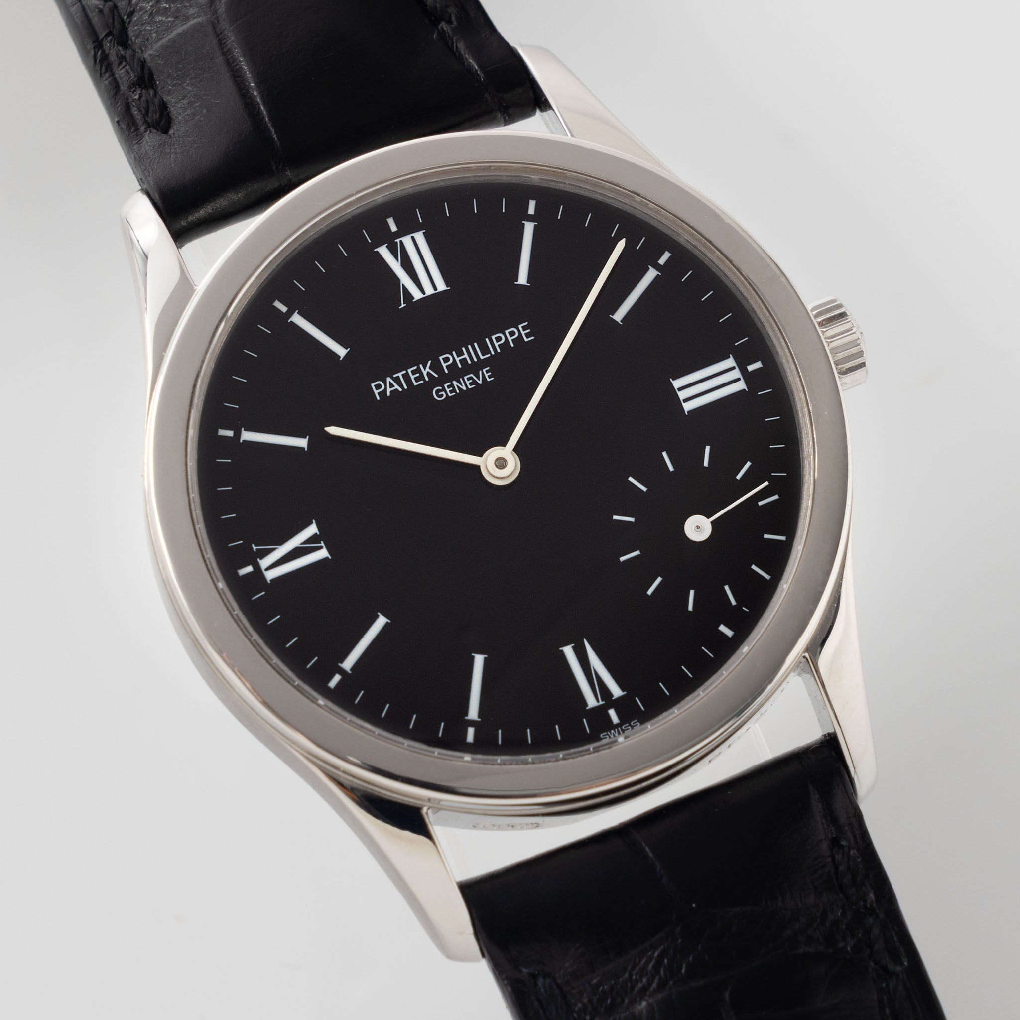 Patek Philippe Calatrava ref. 5026-011P Black Dial in Platinum Millennium limited Edition