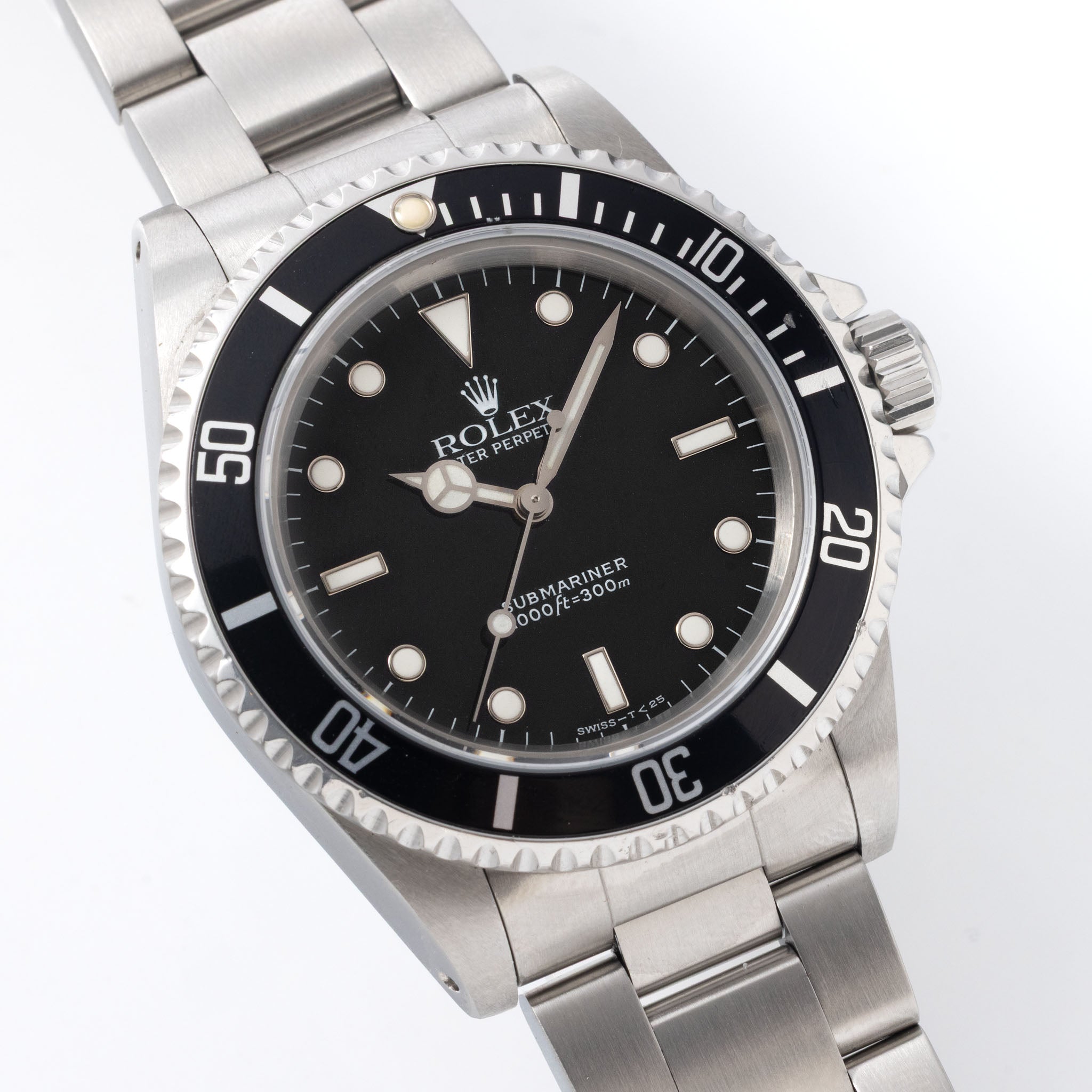 Rolex Submariner 14060 No-Date Tritium Dial