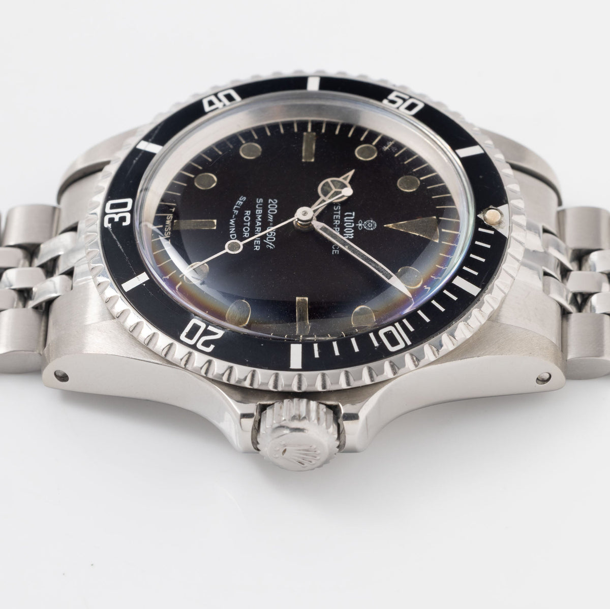 Tudor Submariner 7928 MK7 Dial Black-Out Lume