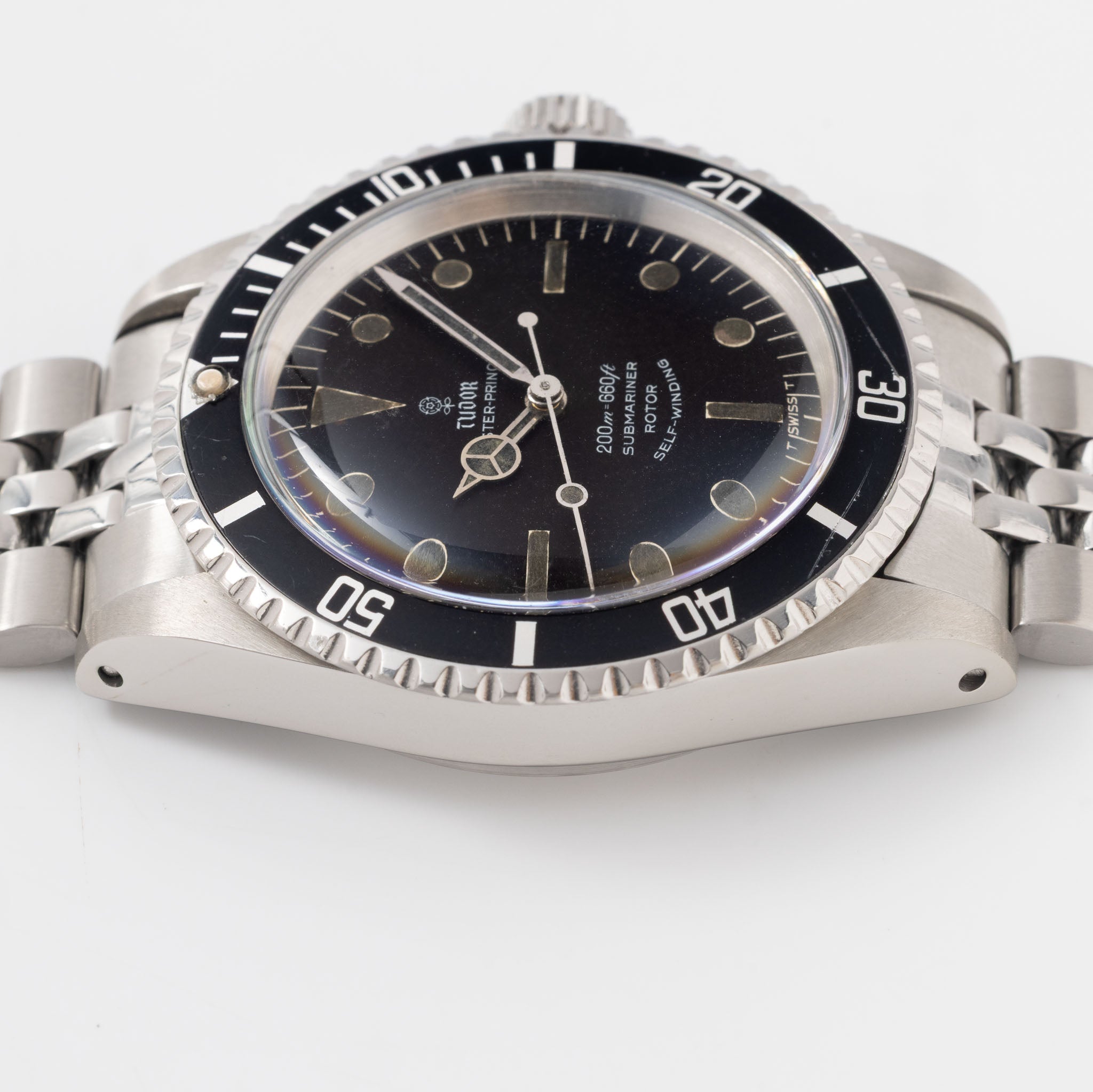 Tudor Submariner 7928 MK7 Dial Black-Out Lume