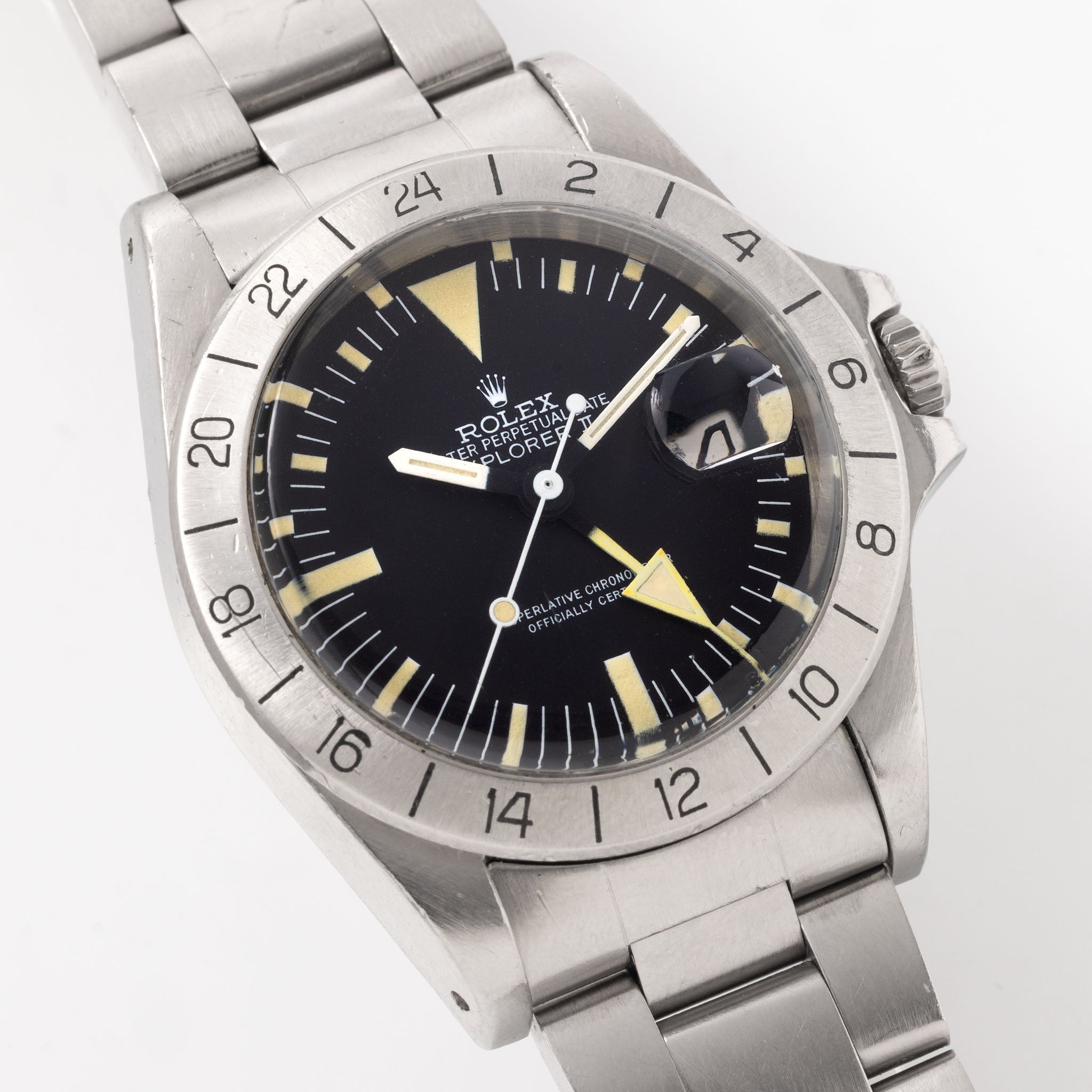 Rolex Explorer II 1655 Albino MK4 Dial from Original Owner with Box an