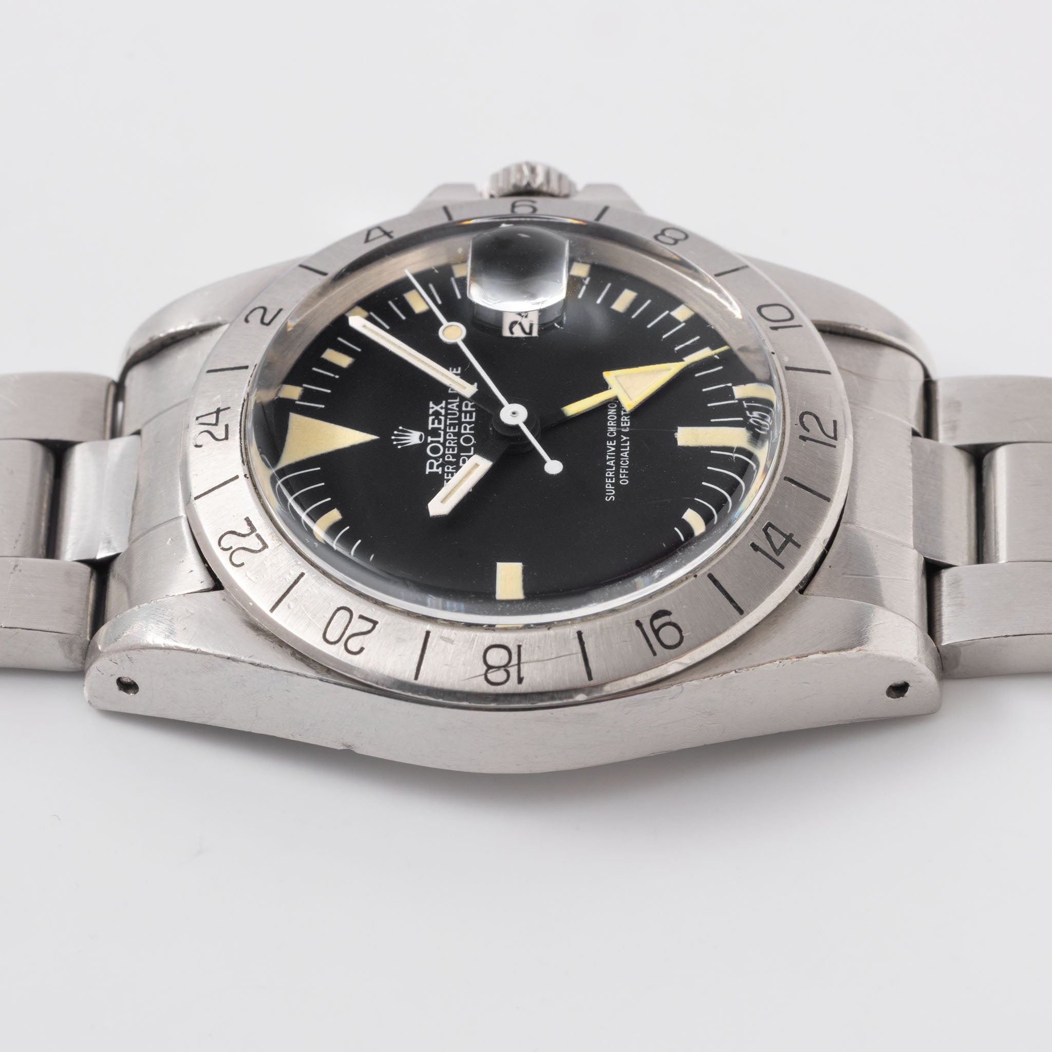 Rolex Explorer II 1655 Albino MK4 Dial from Original Owner with Box and Papers
