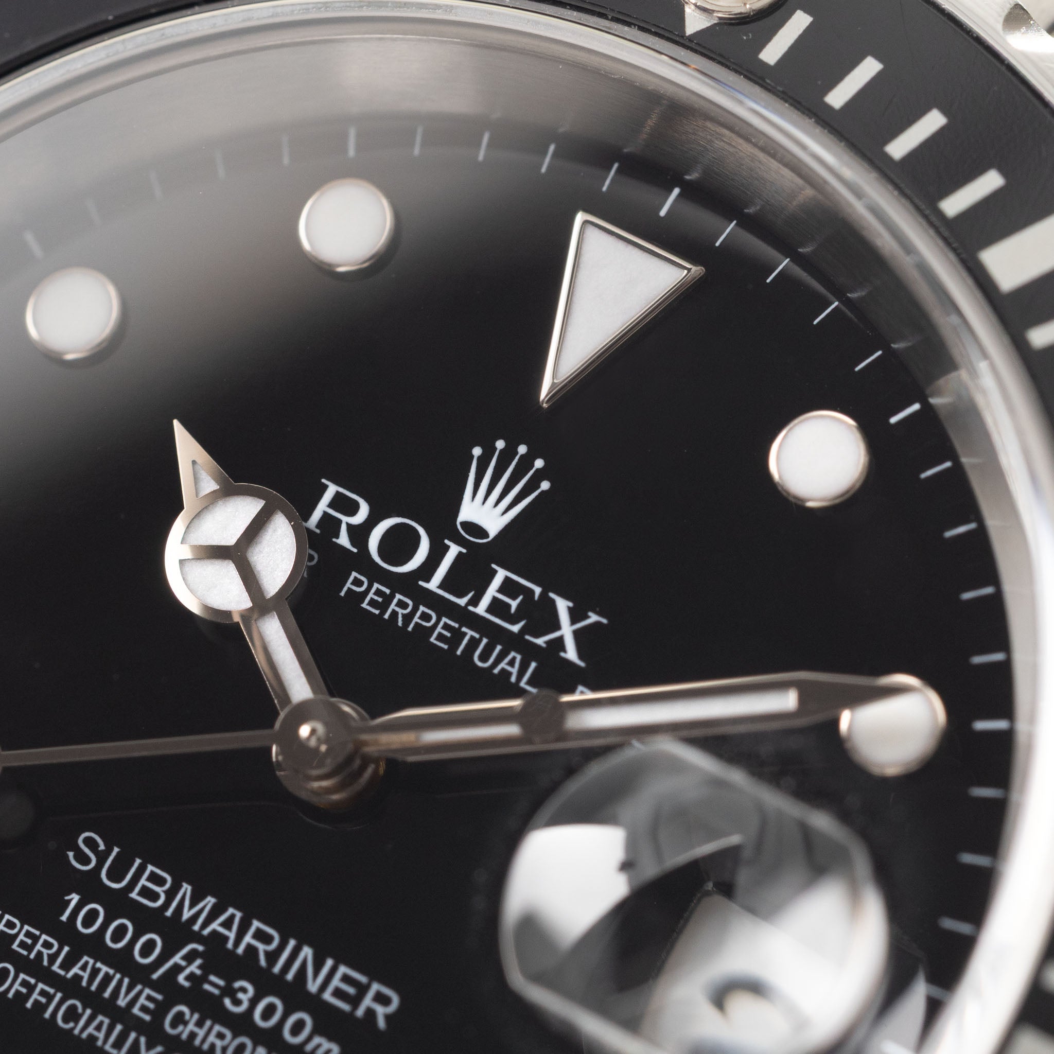 Rolex Submariner Date 16610 Swiss Made Dial No Lug-Holes Case