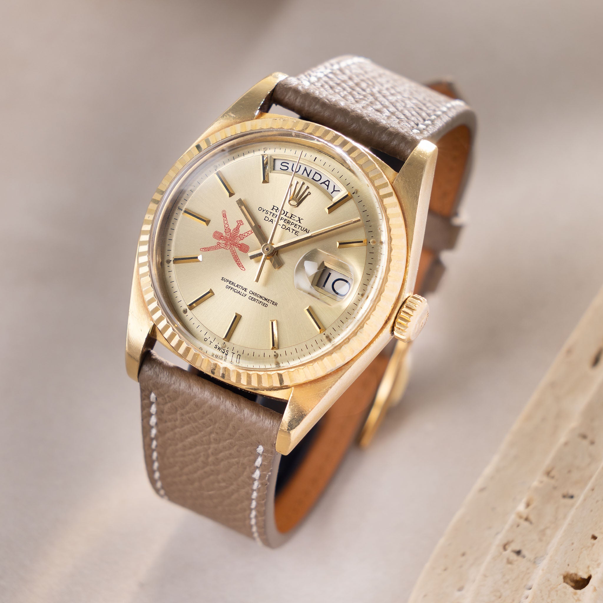 Rolex Day-Date 1803 Khanjar Sigma Champagne Dial